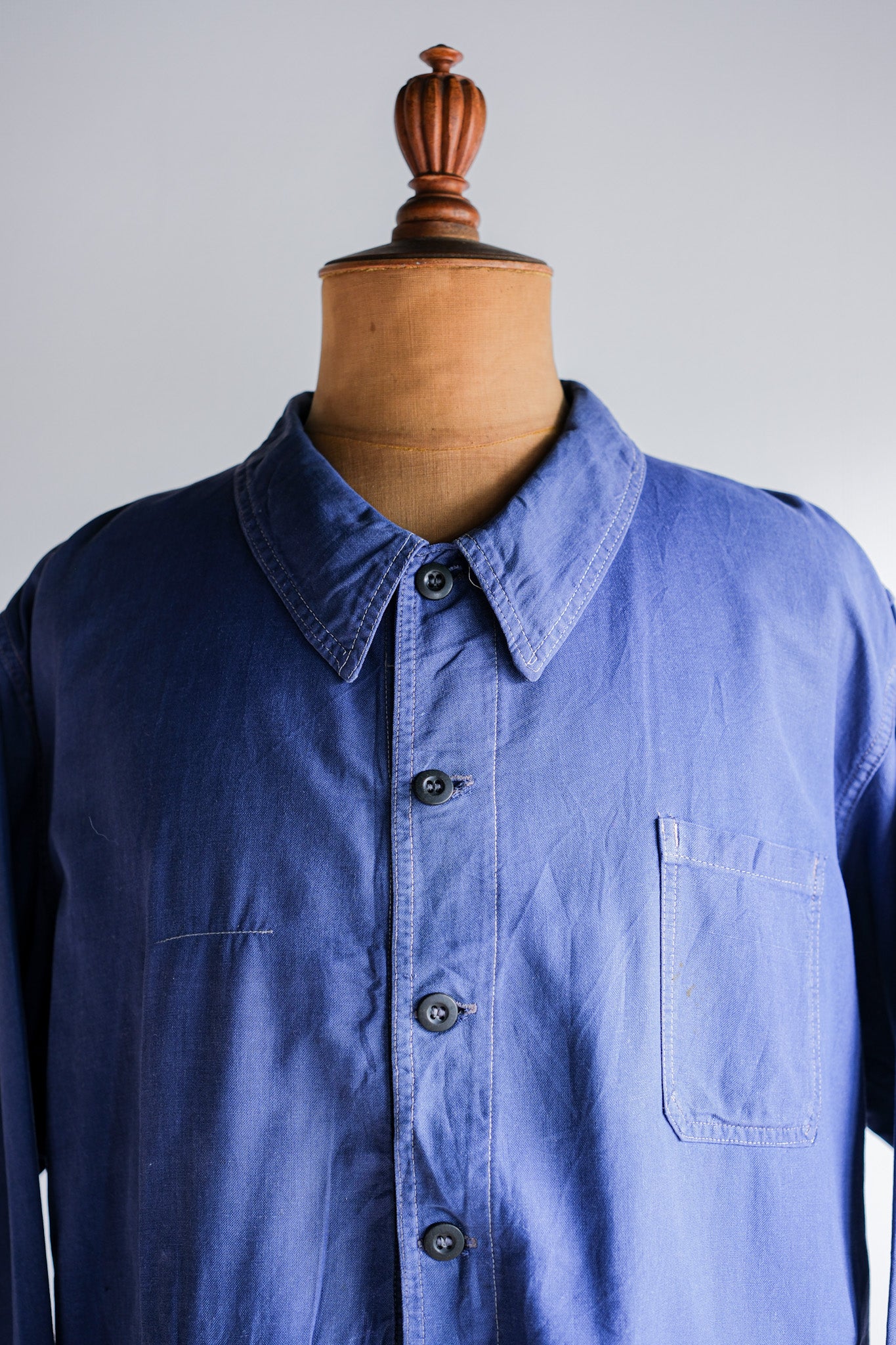 【~50's】French Vintage Blue Metis Work Jacket