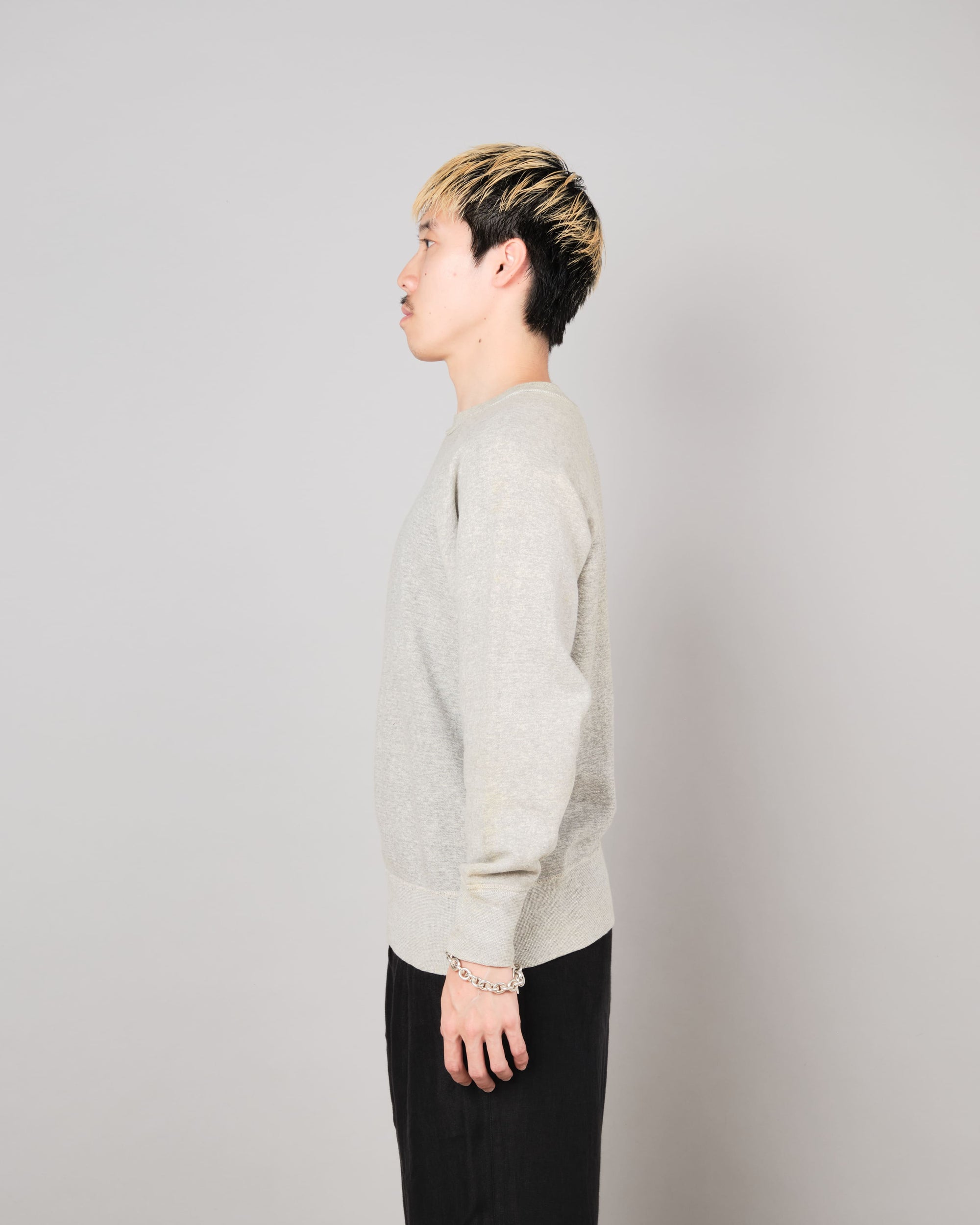 【~60's】American Vintage Raglan Sleeve Cotton Sweatshirt Size.L "HANES BREEZE SHIELD"