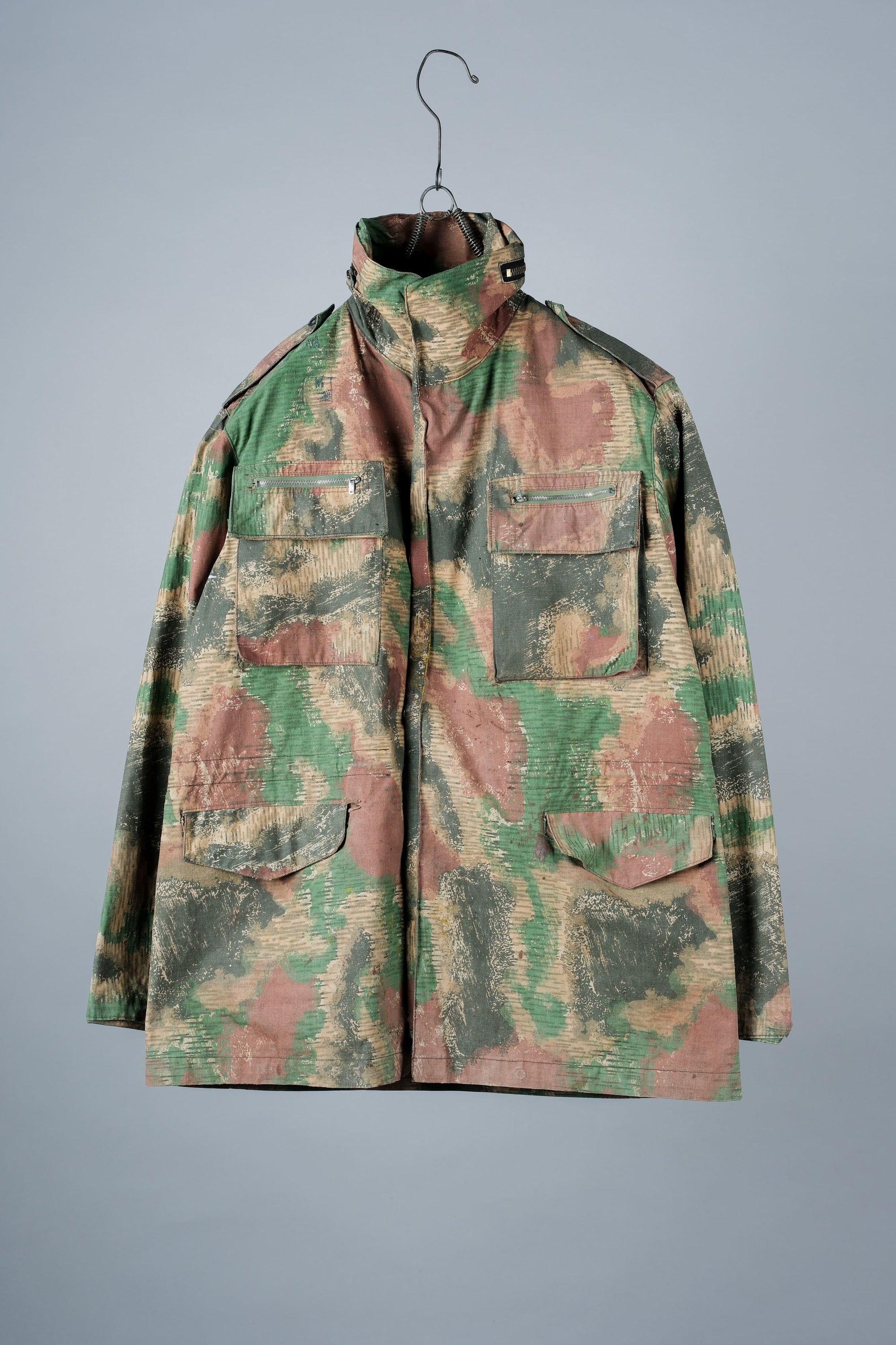 ［~60's］Czechoslovakian Army Sumpfmuster Pattern Camouflage Field Jacket "Localmade"