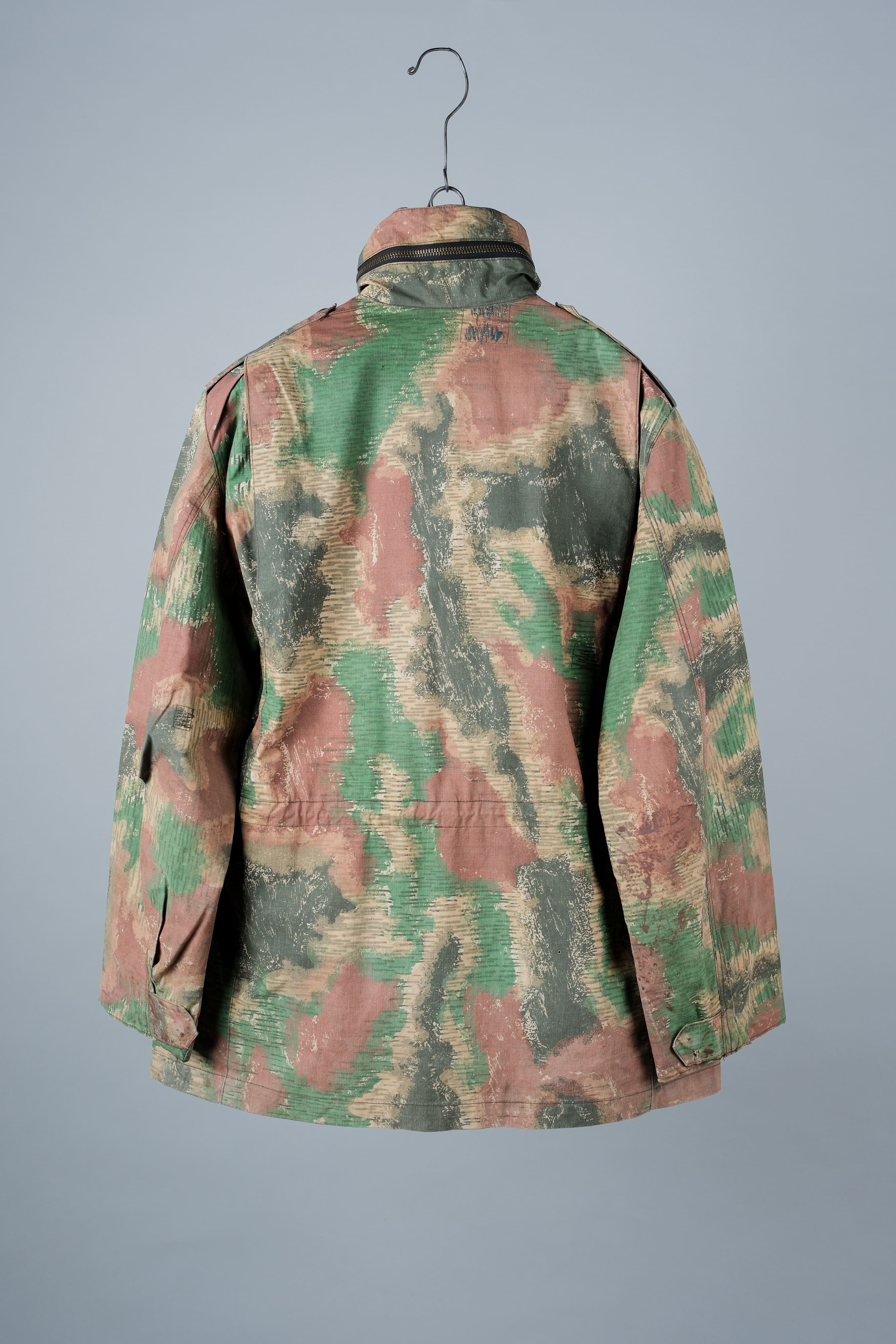 [~ 60's] Czechoslovakian Army Sumpfmster Pattern Camouflage Field Jacket "Localmade"