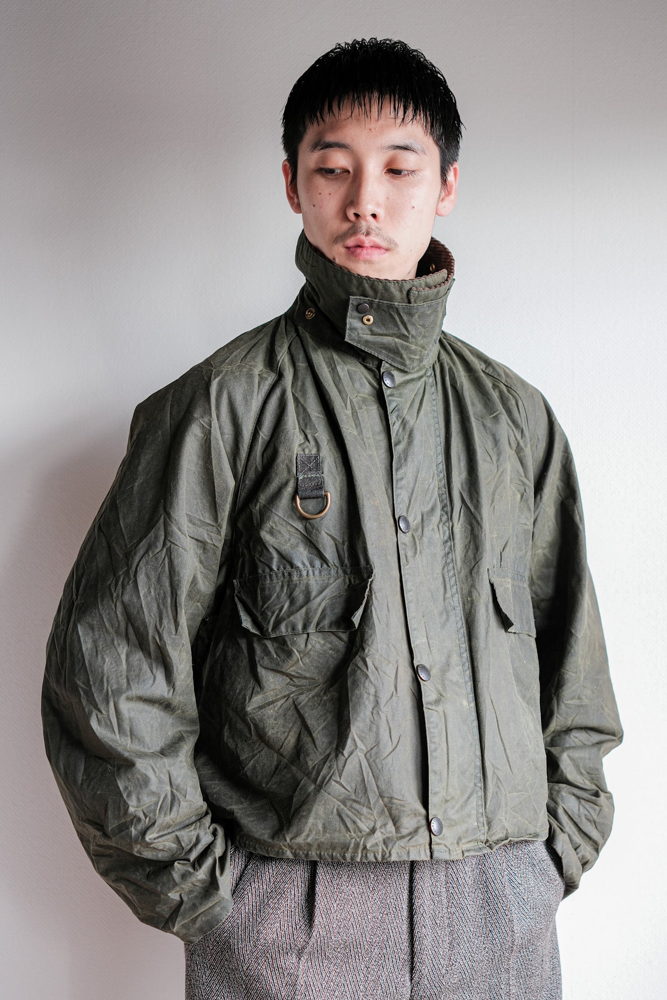 福袋特集 2024 ブルゾン 1990's 3 Crest Barbour Spey Jacket ブルゾン 