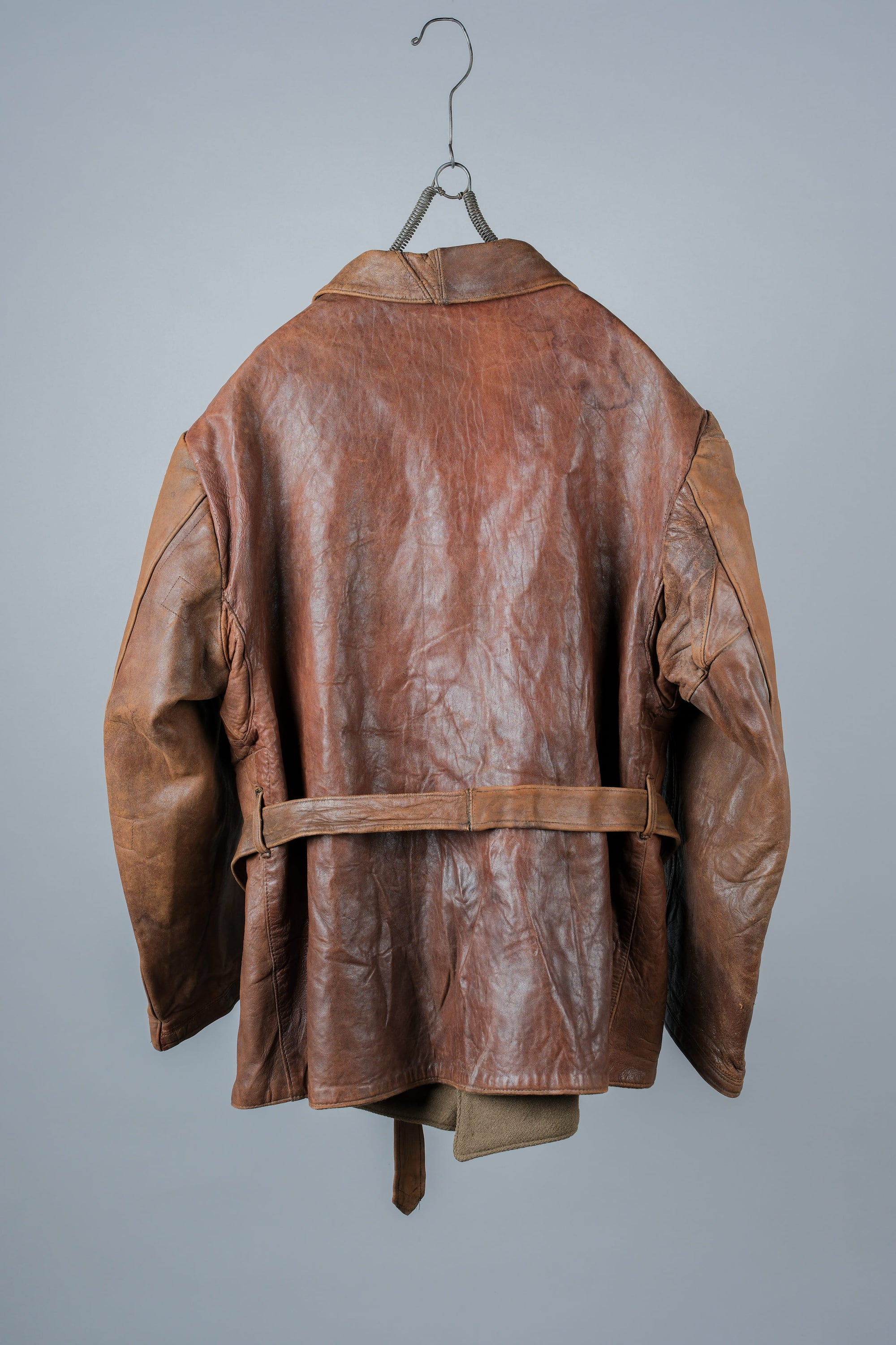 ［~40's］British Army Jerkin Leather Jacket "Modified"