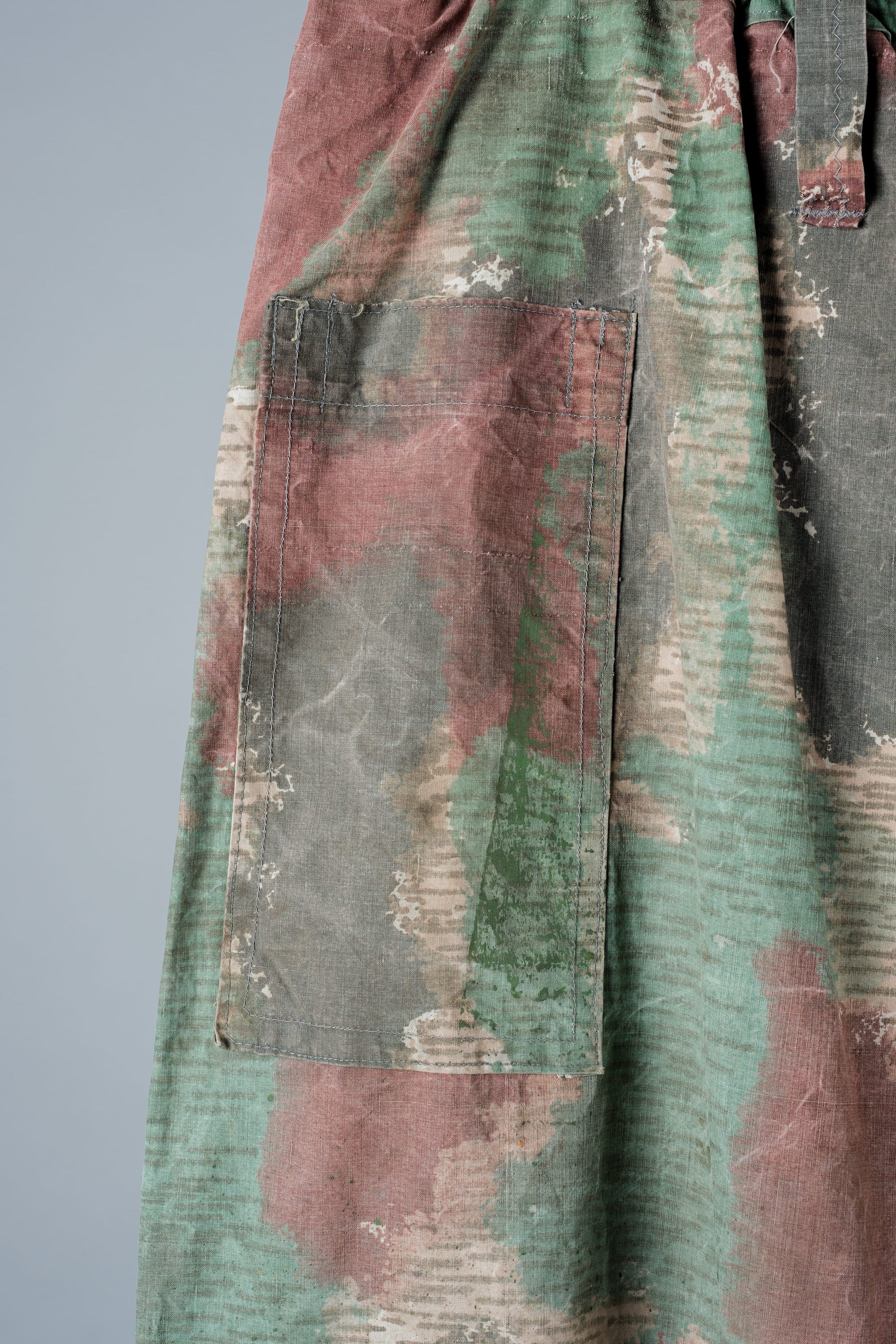 【~60's】Czechoslovakian Army Sumpfmuster Pattern Camouflage Trousers "Localmade"