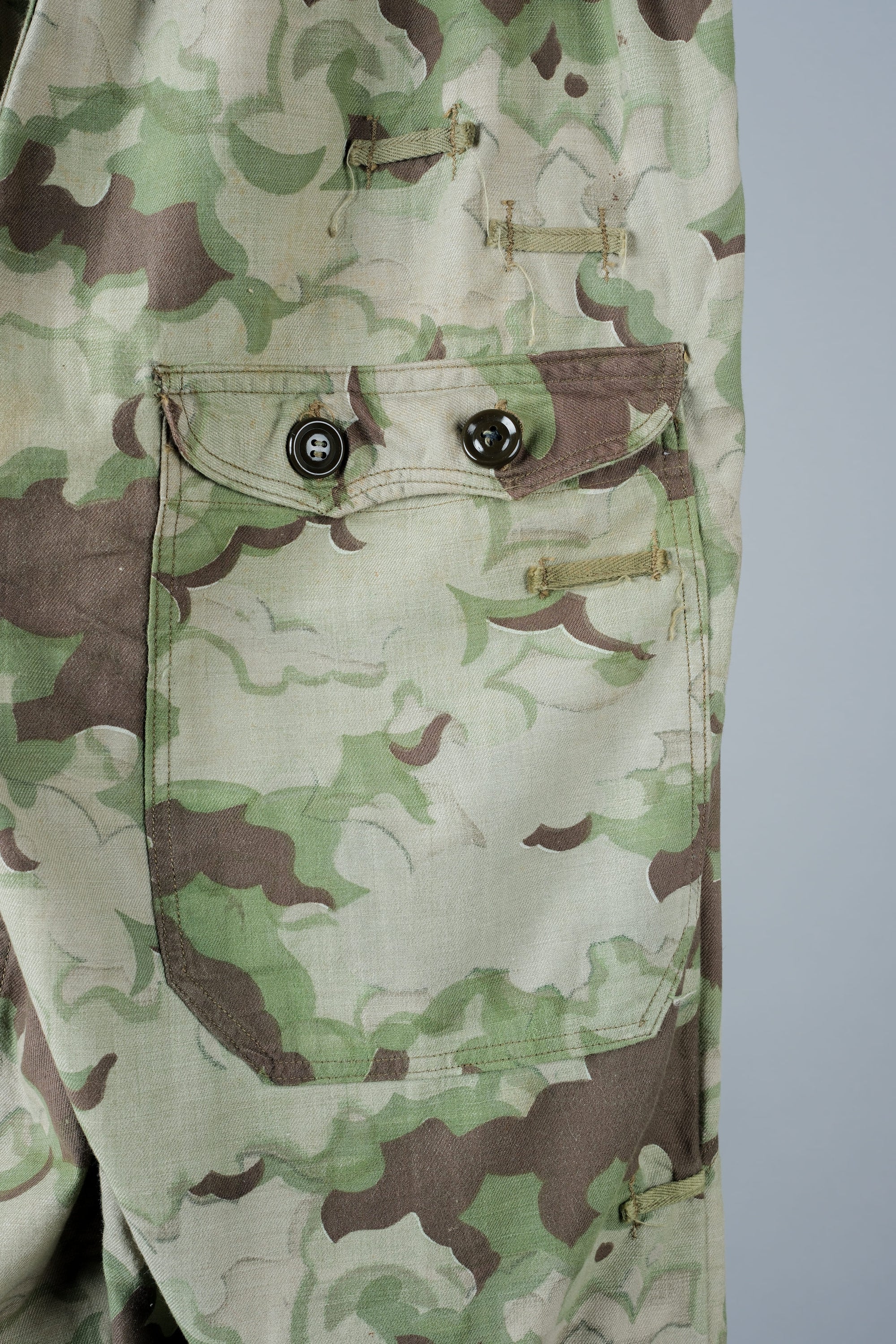 ［~50's］Czechoslovakian Army Clouds Camouflage Reversible Trousers "Modified"