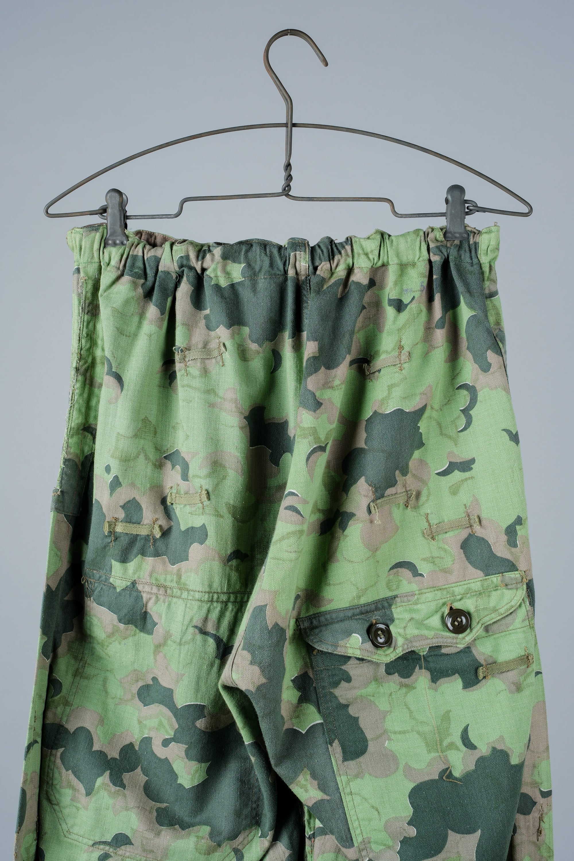 ［~50's］Czechoslovakian Army Clouds Camouflage Reversible Trousers "Modified"