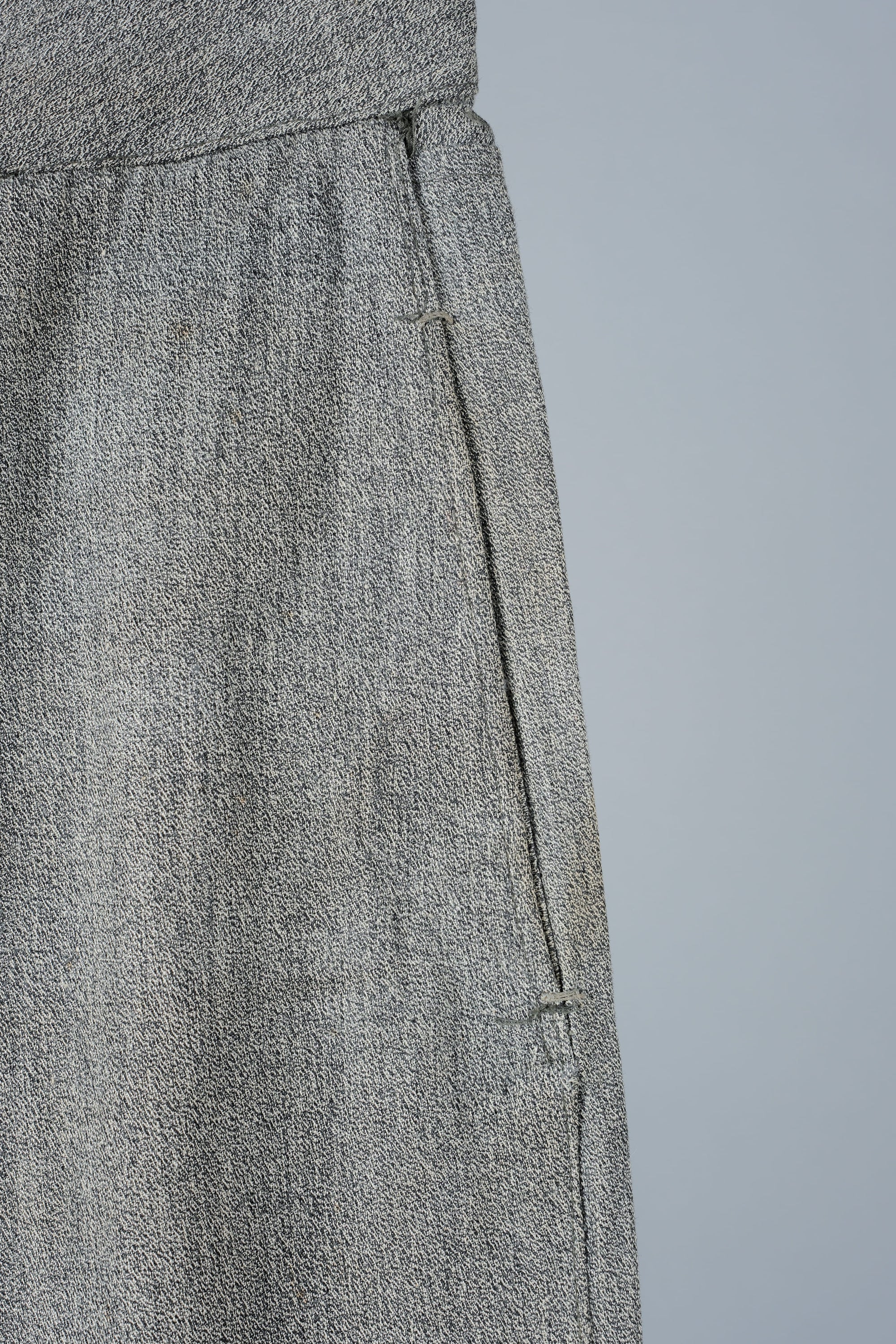 ［~10's］WWI Royal Italian Army Salt & Pepper Cotton Work Trousers