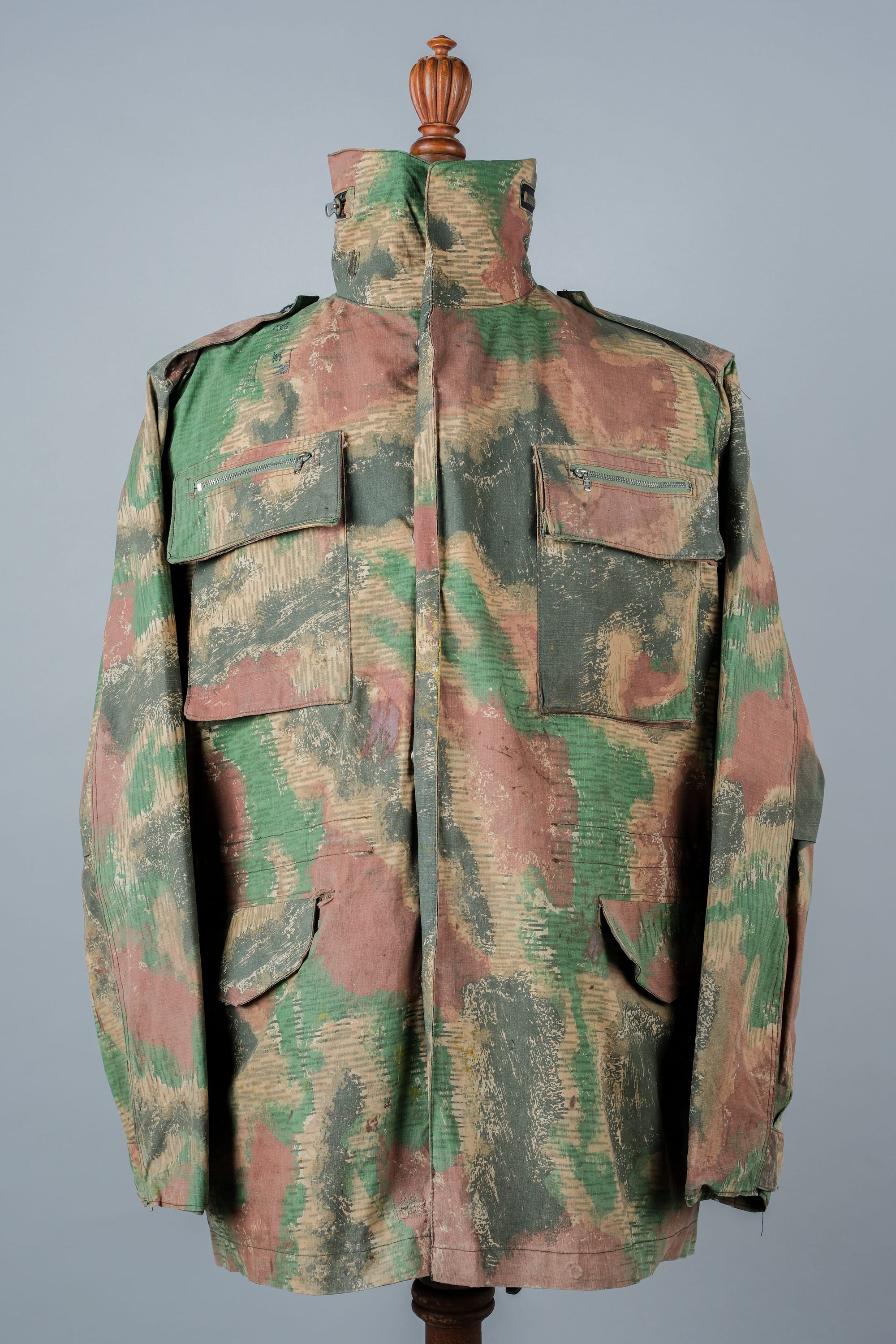 ［~60's］Czechoslovakian Army Sumpfmuster Pattern Camouflage Field Jacket "Localmade"