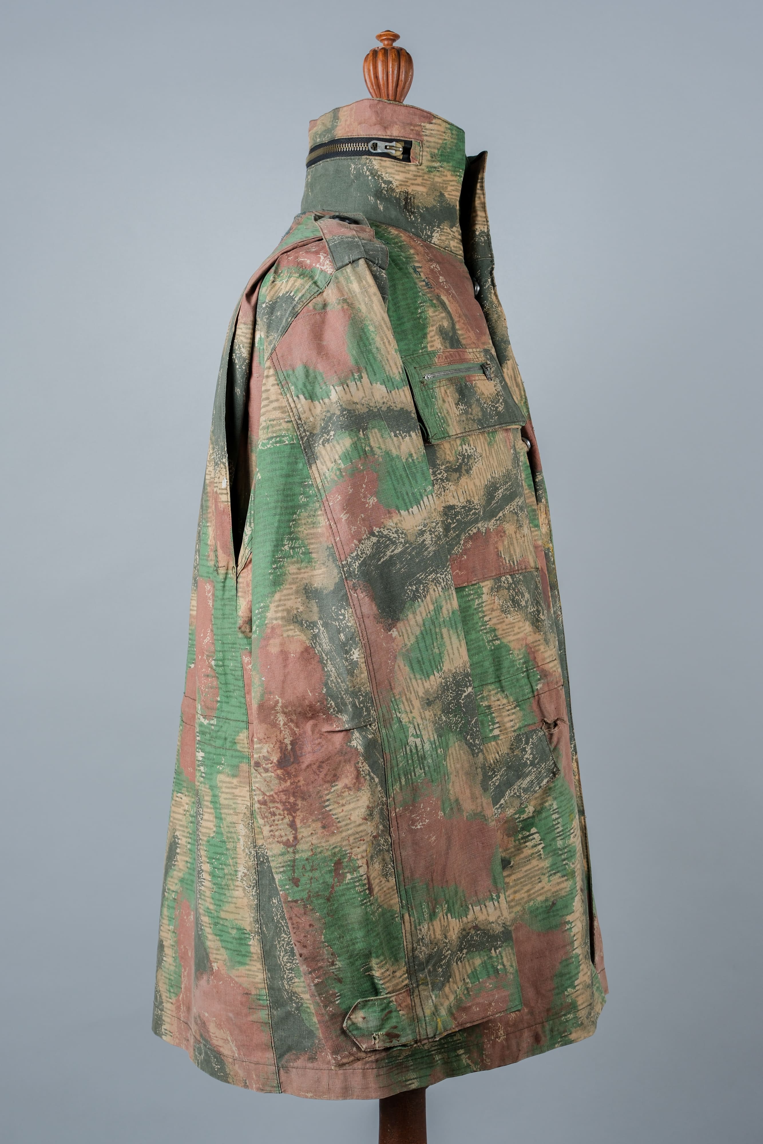 [~ 60's] Czechoslovakian Army Sumpfmster Pattern Camouflage Field Jacket "Localmade"