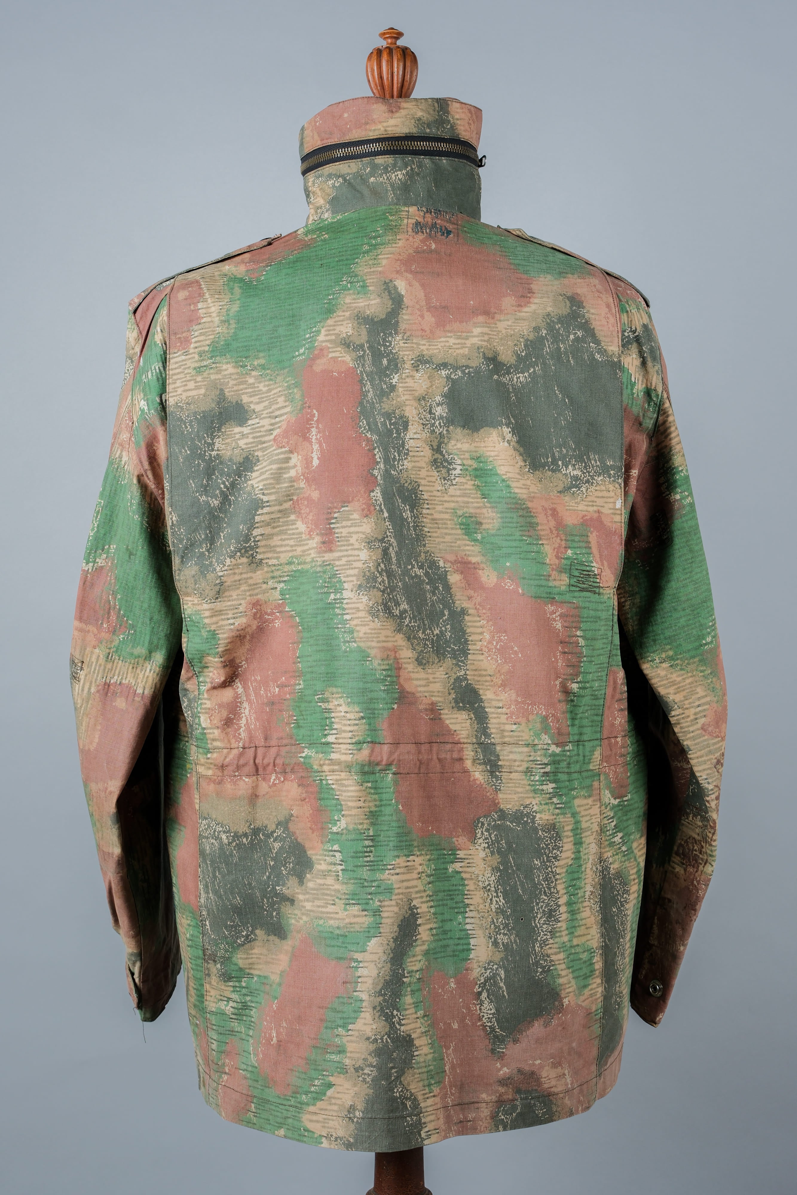 [~ 60's] Czechoslovakian Army Sumpfmster Pattern Camouflage Field Jacket "Localmade"