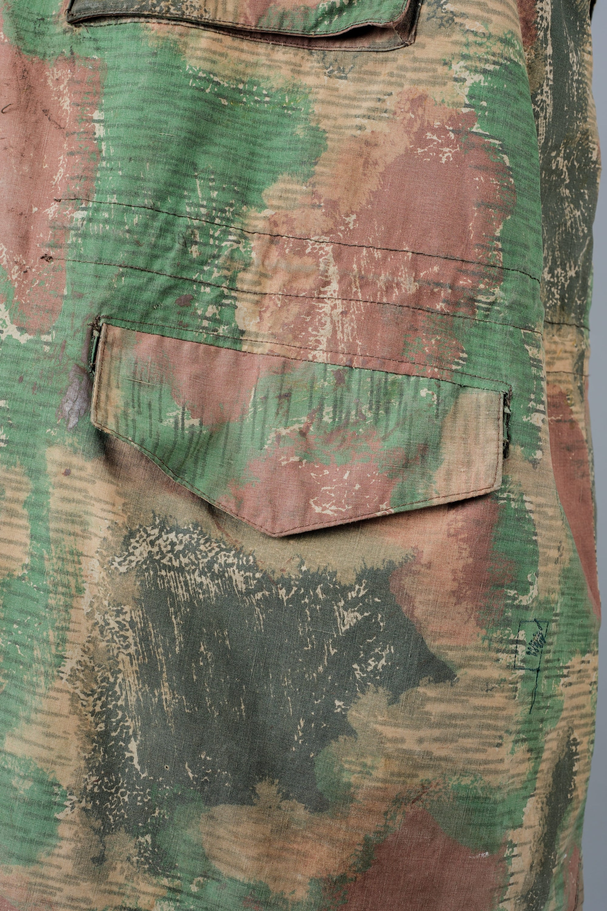 ［~60's］Czechoslovakian Army Sumpfmuster Pattern Camouflage Field Jacket "Localmade"