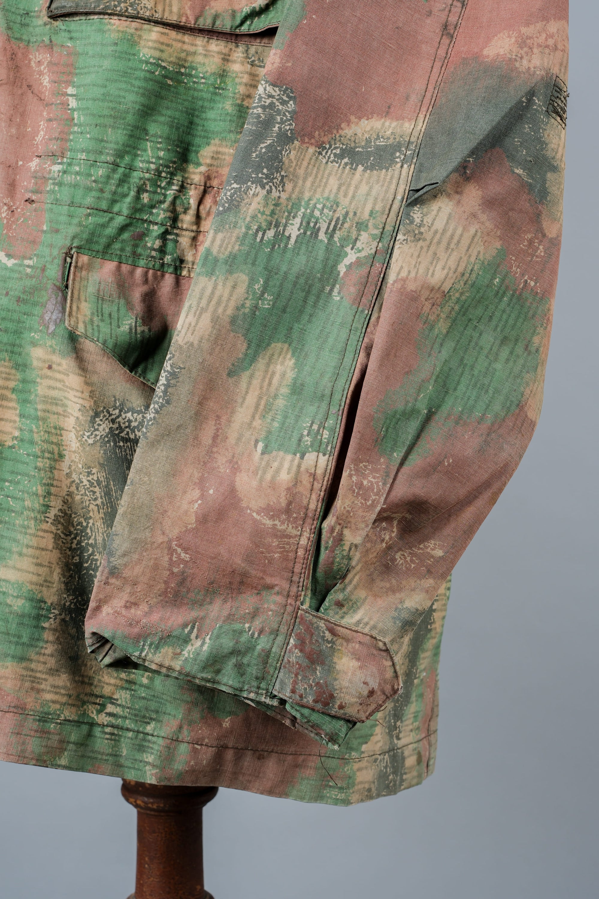 ［~60's］Czechoslovakian Army Sumpfmuster Pattern Camouflage Field Jacket "Localmade"