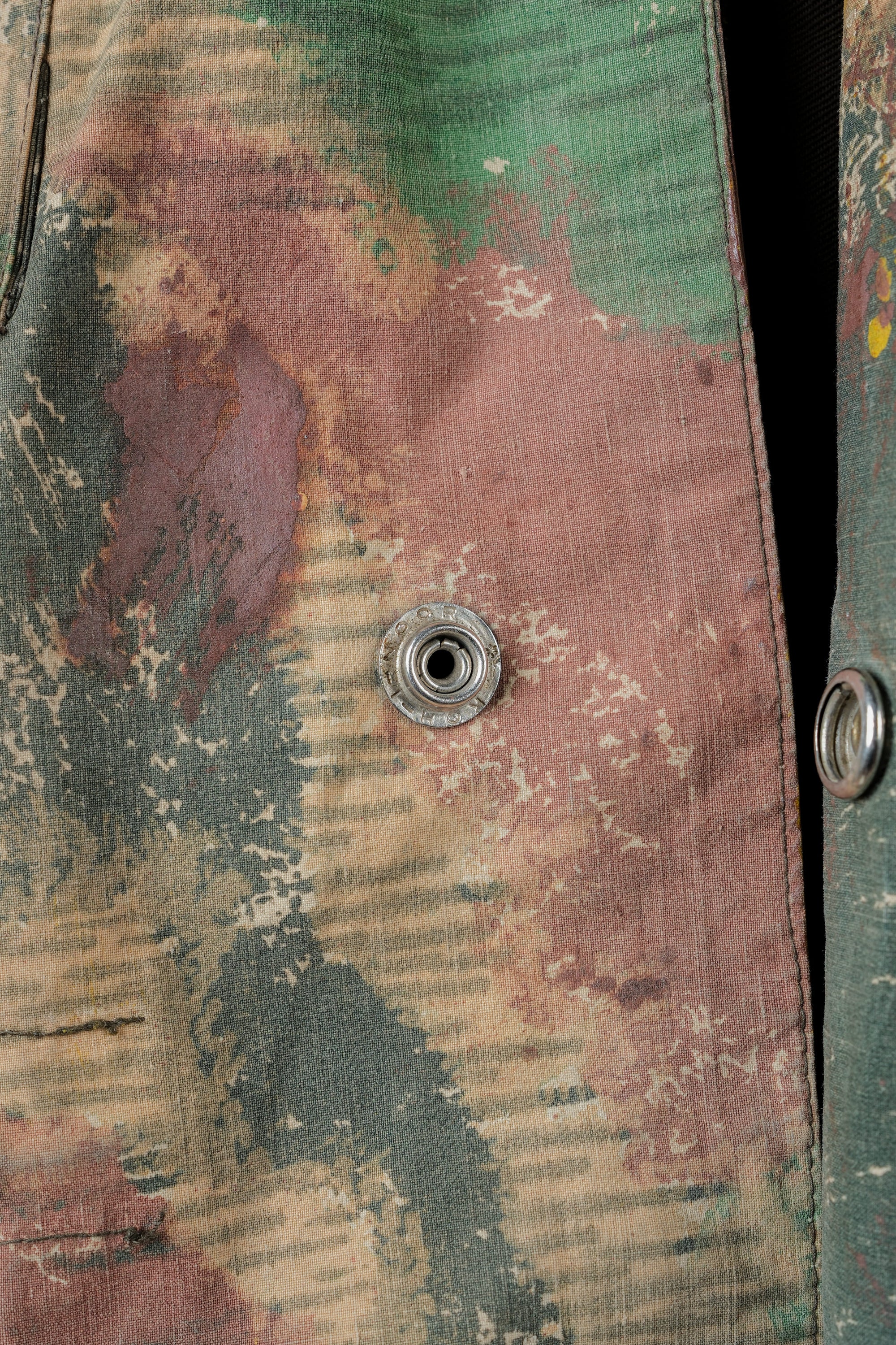 ［~60's］Czechoslovakian Army Sumpfmuster Pattern Camouflage Field Jacket "Localmade"