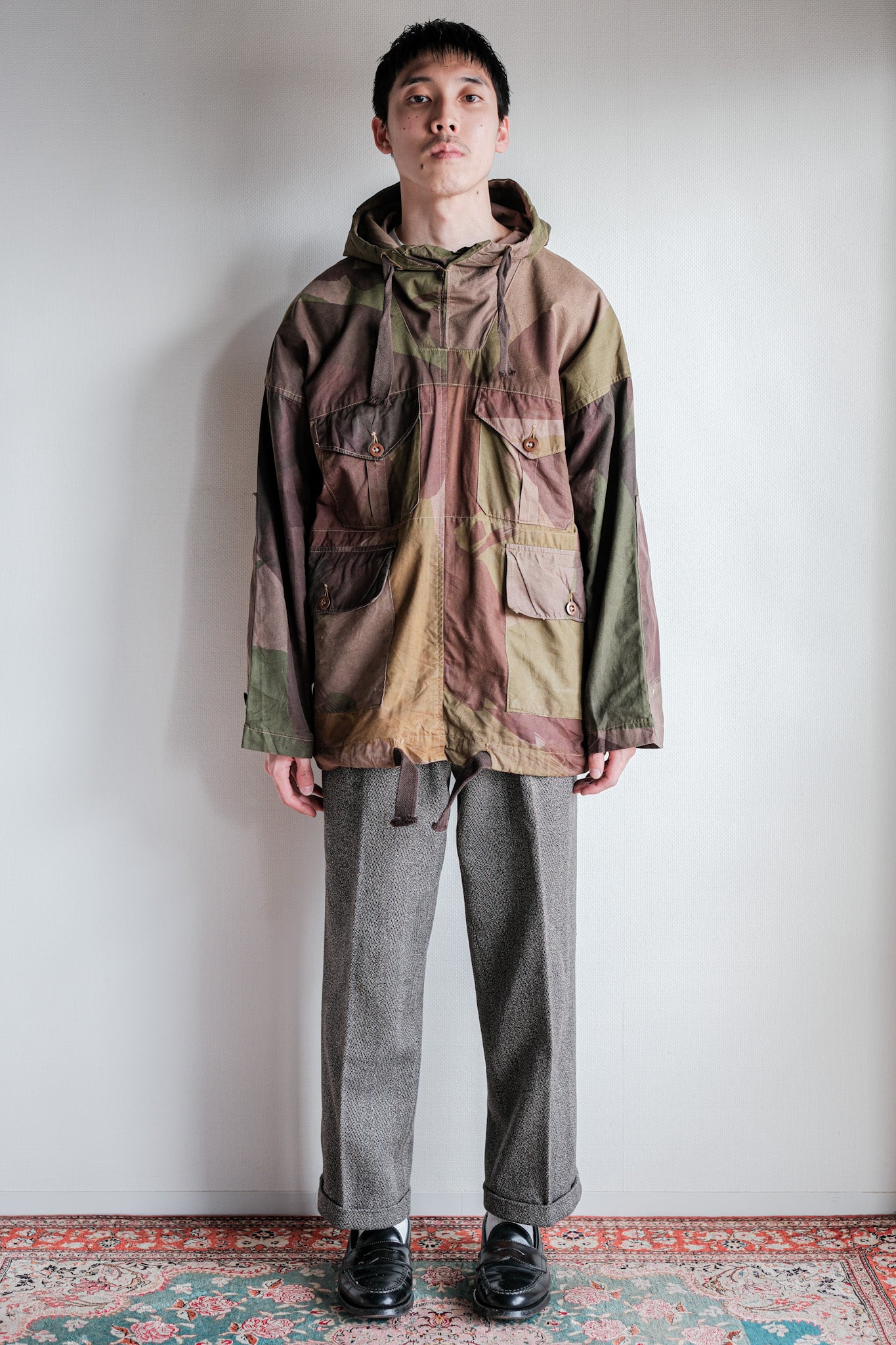 ［~40's］WWⅡ British Army Camouflage Windproof Smock "SAS"