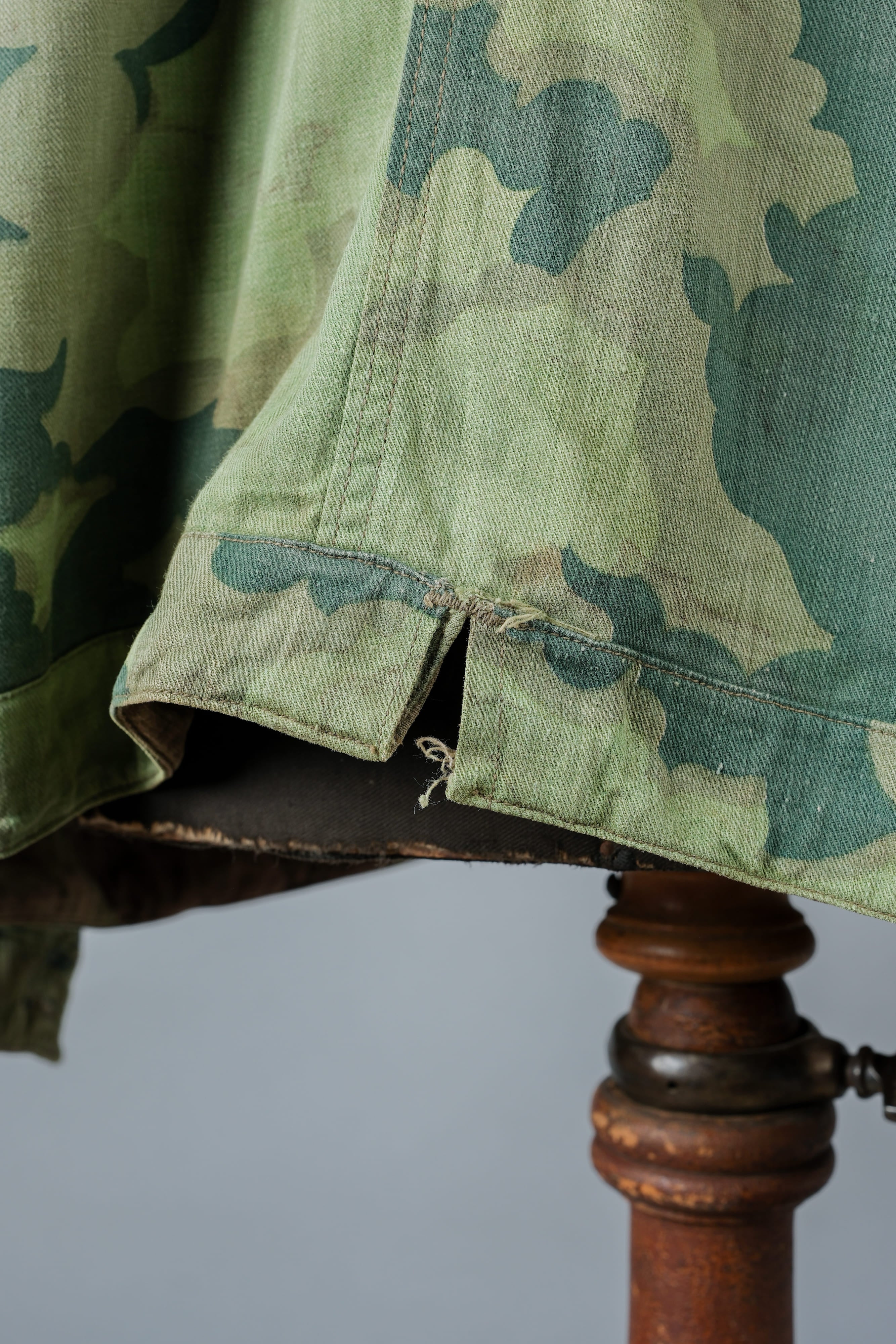 [~ 50's] Czechoslovakian Army Clouds Camouflage Reversible Smock "Modified"