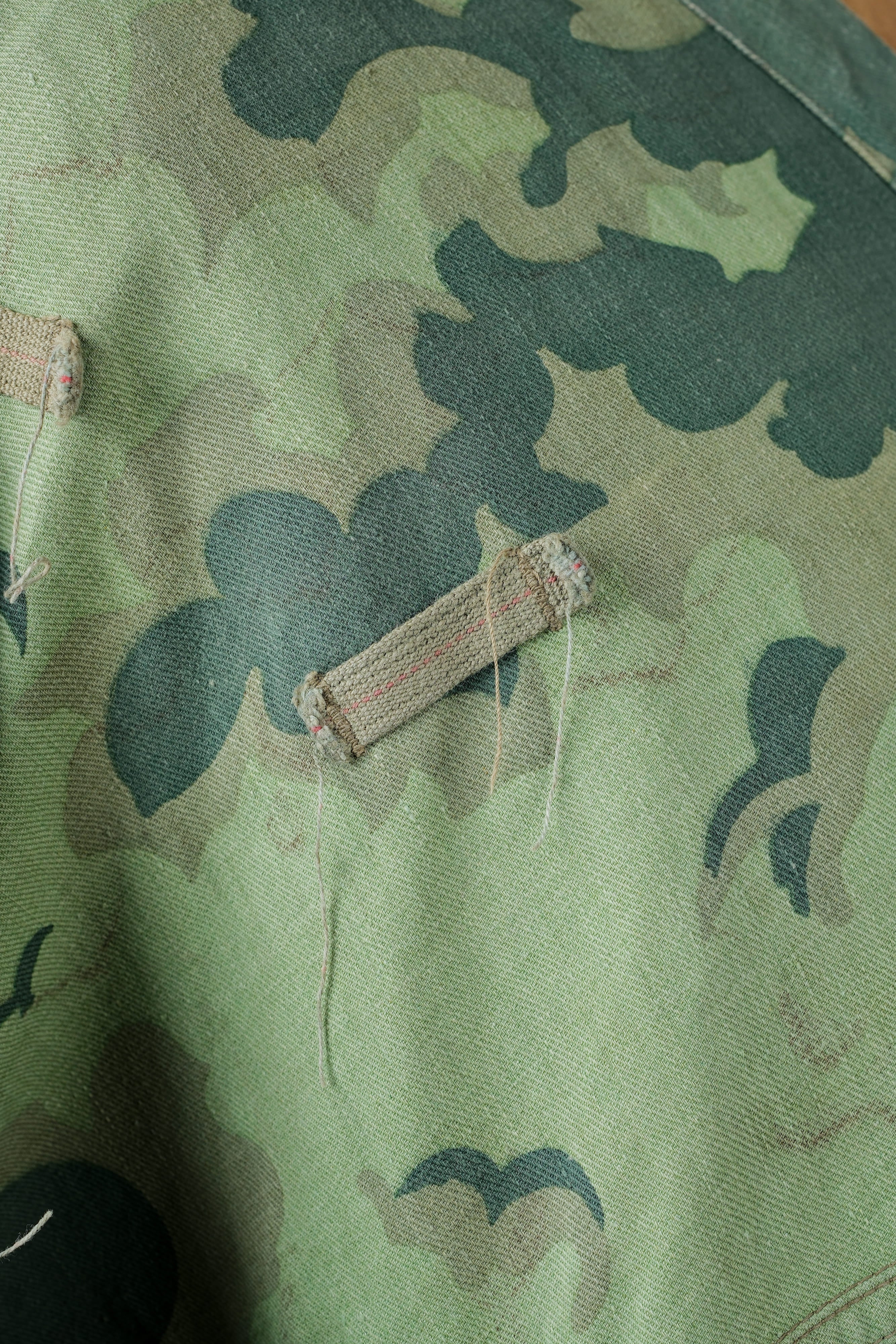 [~ 50's] Czechoslovakian Army Clouds Camouflage Reversible Smock "Modified"