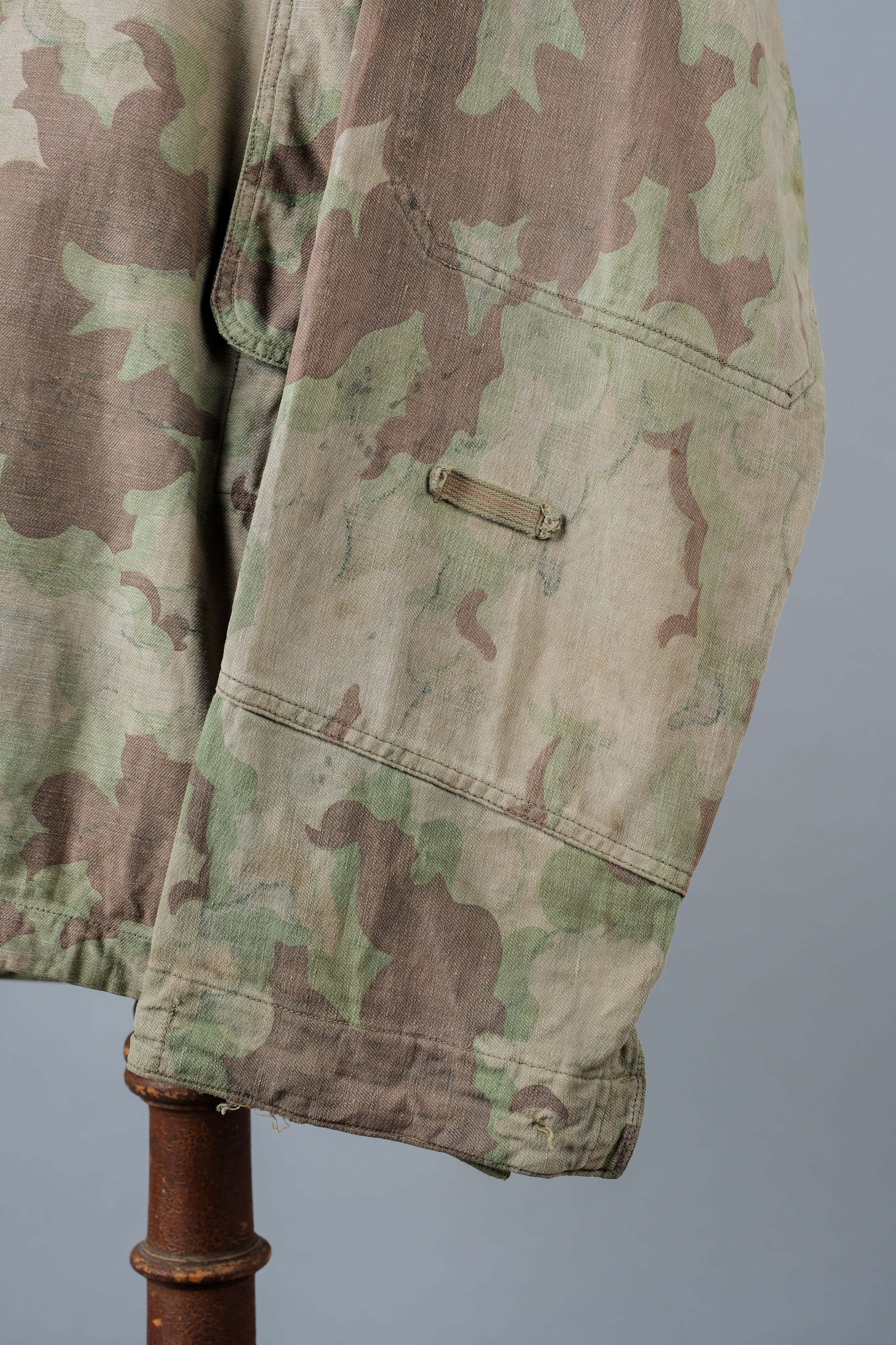 [~ 50's] Czechoslovakian Army Clouds Camouflage Reversible Smock "Modified"