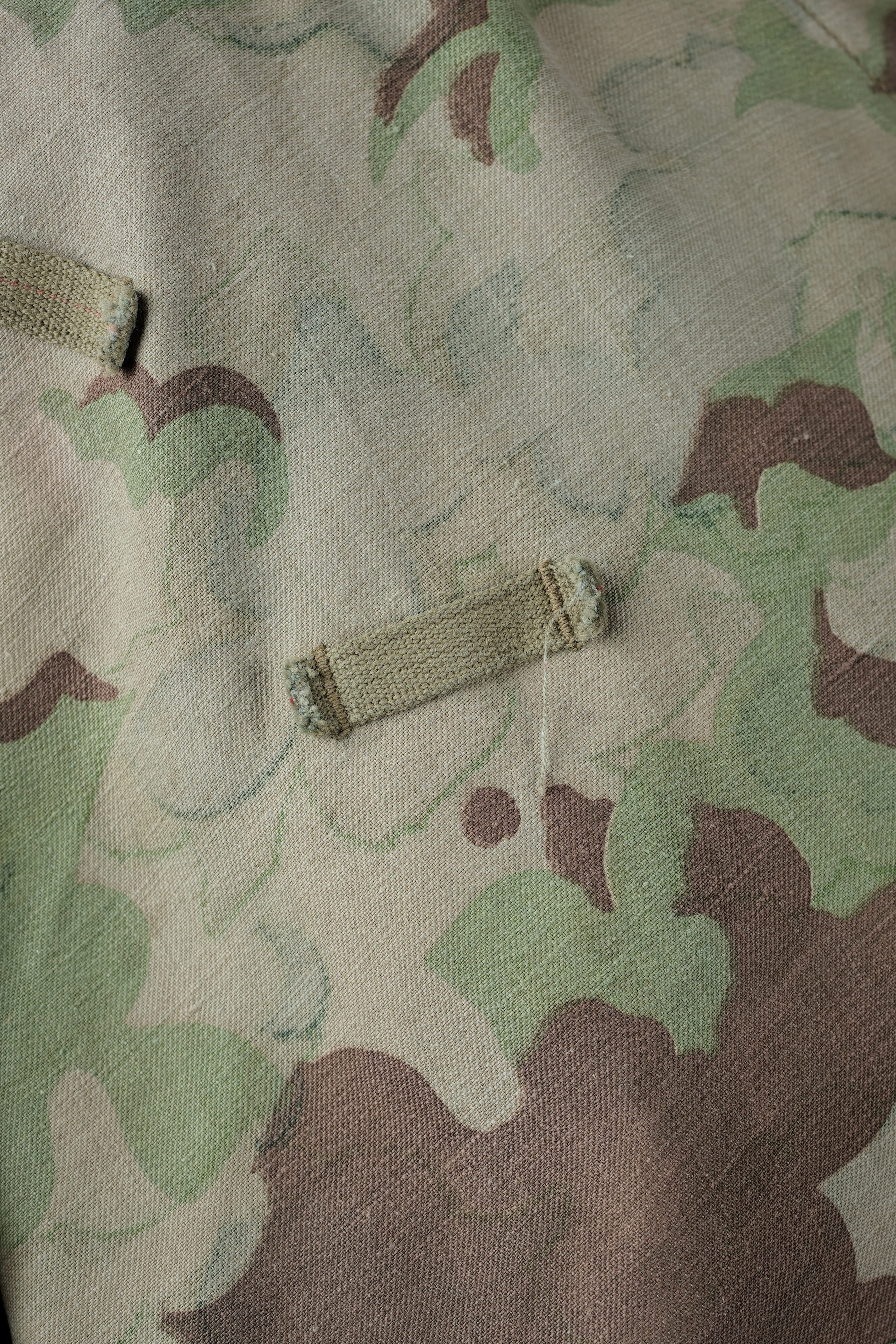 [~ 50's] CLOUFS DE L'ARMÉS TCÉCHOSLOVAKIENNE CAMOUFLAGE SMOCH RÉVERSIBLE "MODIFIÉ"