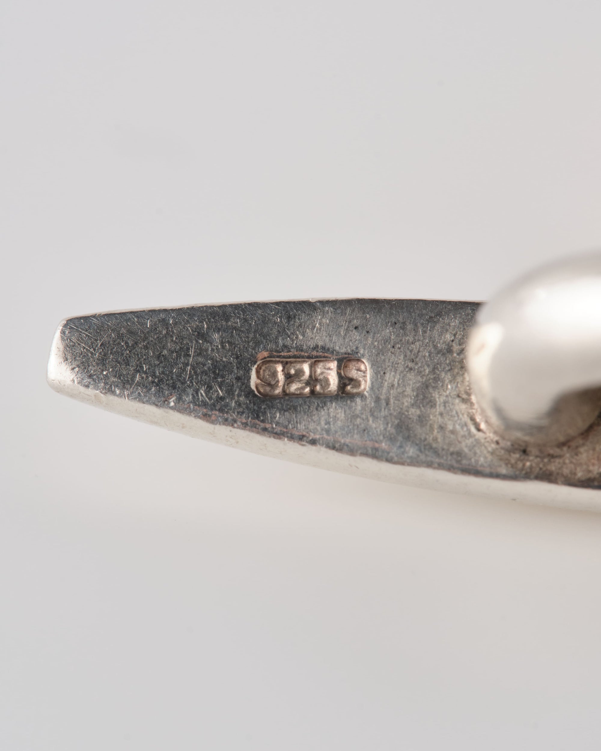 ［~80's］Danish Vintage Silver 925 Toggle Clasp Anchor Chain Bracelet "S. V. Glymers Eftf"