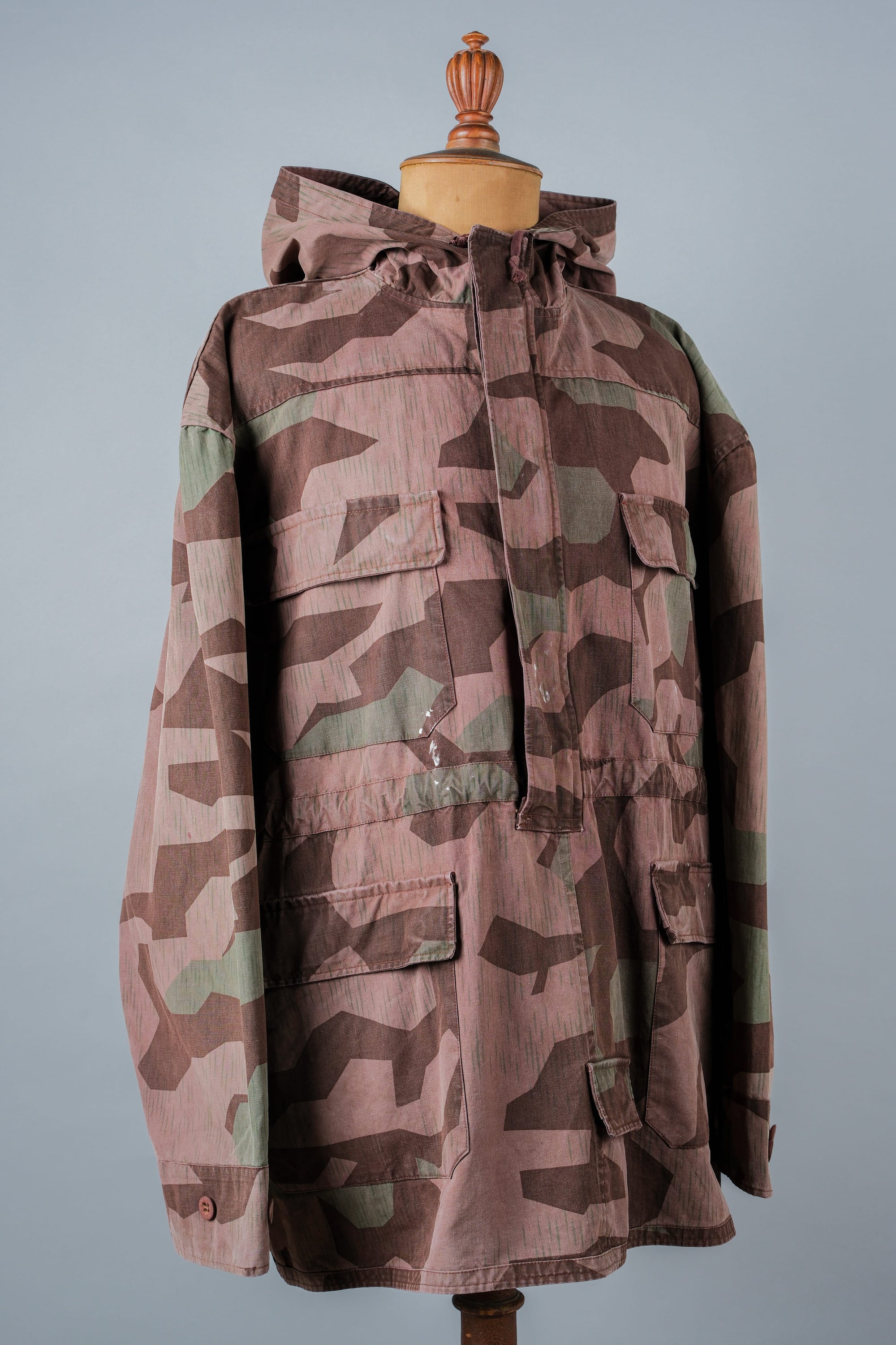 ［~60's］German Vintage Splinter Pattern Camouflage Smock