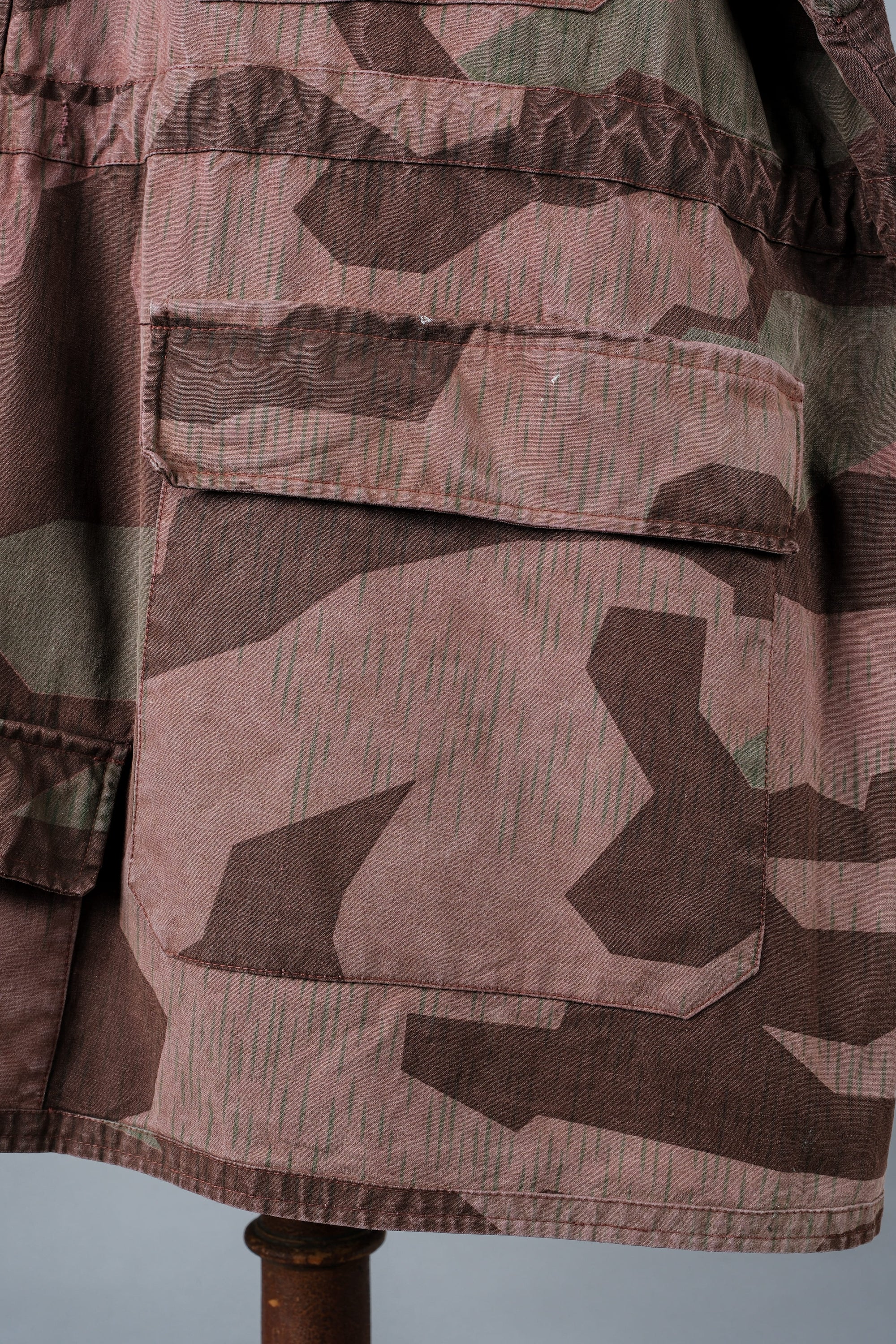［~60's］German Vintage Splinter Pattern Camouflage Smock