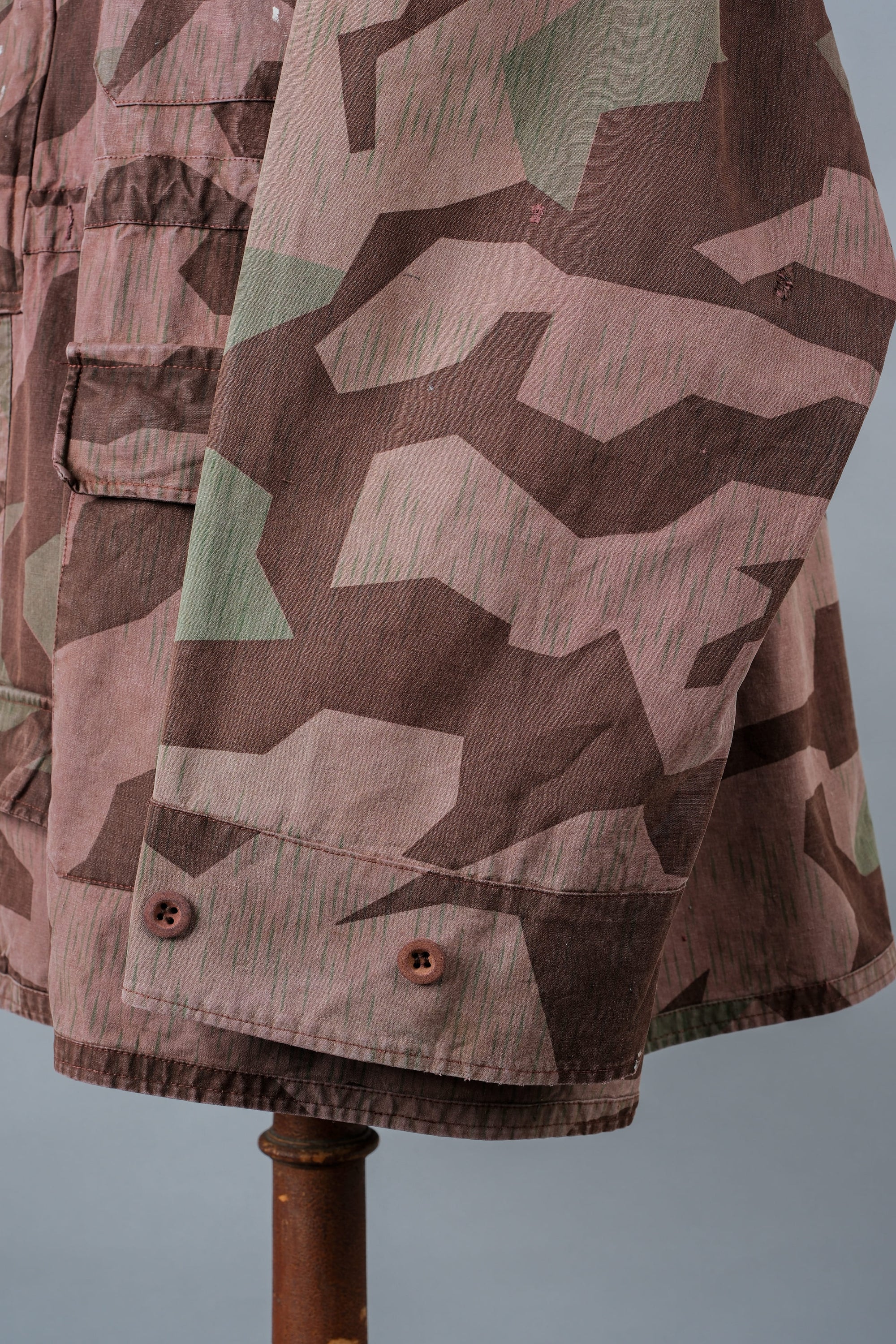 ［~60's］German Vintage Splinter Pattern Camouflage Smock