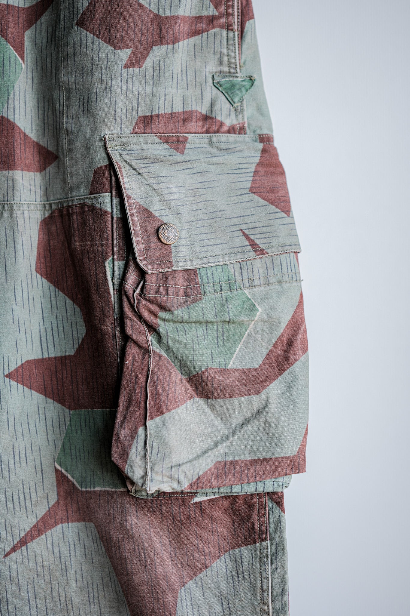 ［~50's］German Army Splinter Camouflage Paratrooper Trousers Size.177-100