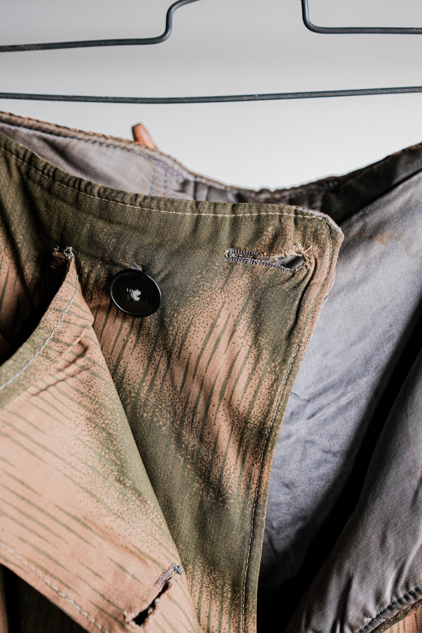［~40's］WWⅡ German Army Sumpftarnmuster 44 Camouflage 43 Pattern Winter Trousers "Wehrmacht"