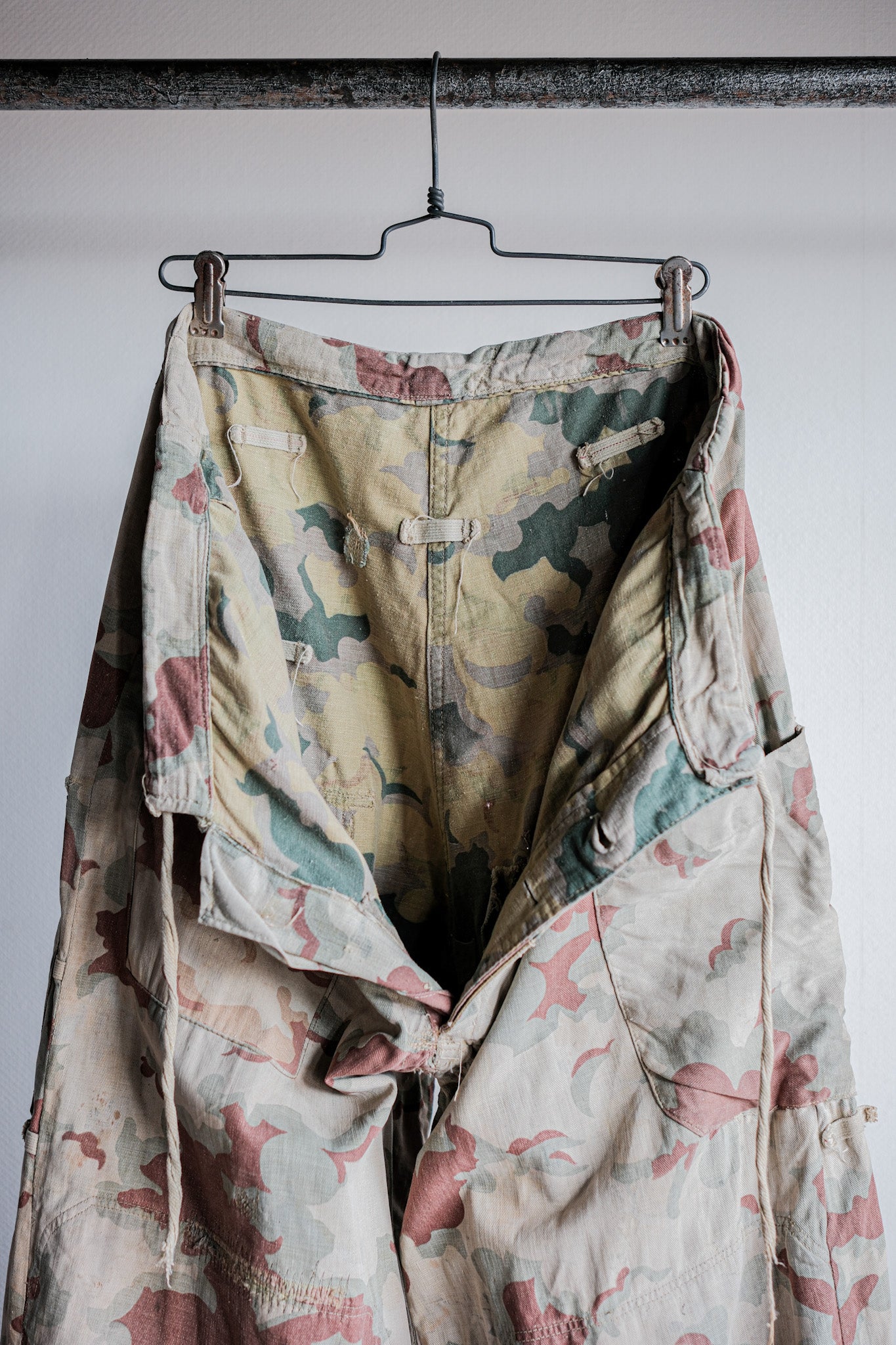 ［~50's］Czechoslovakian Army Clouds Camouflage Reversible Trousers "Modified"