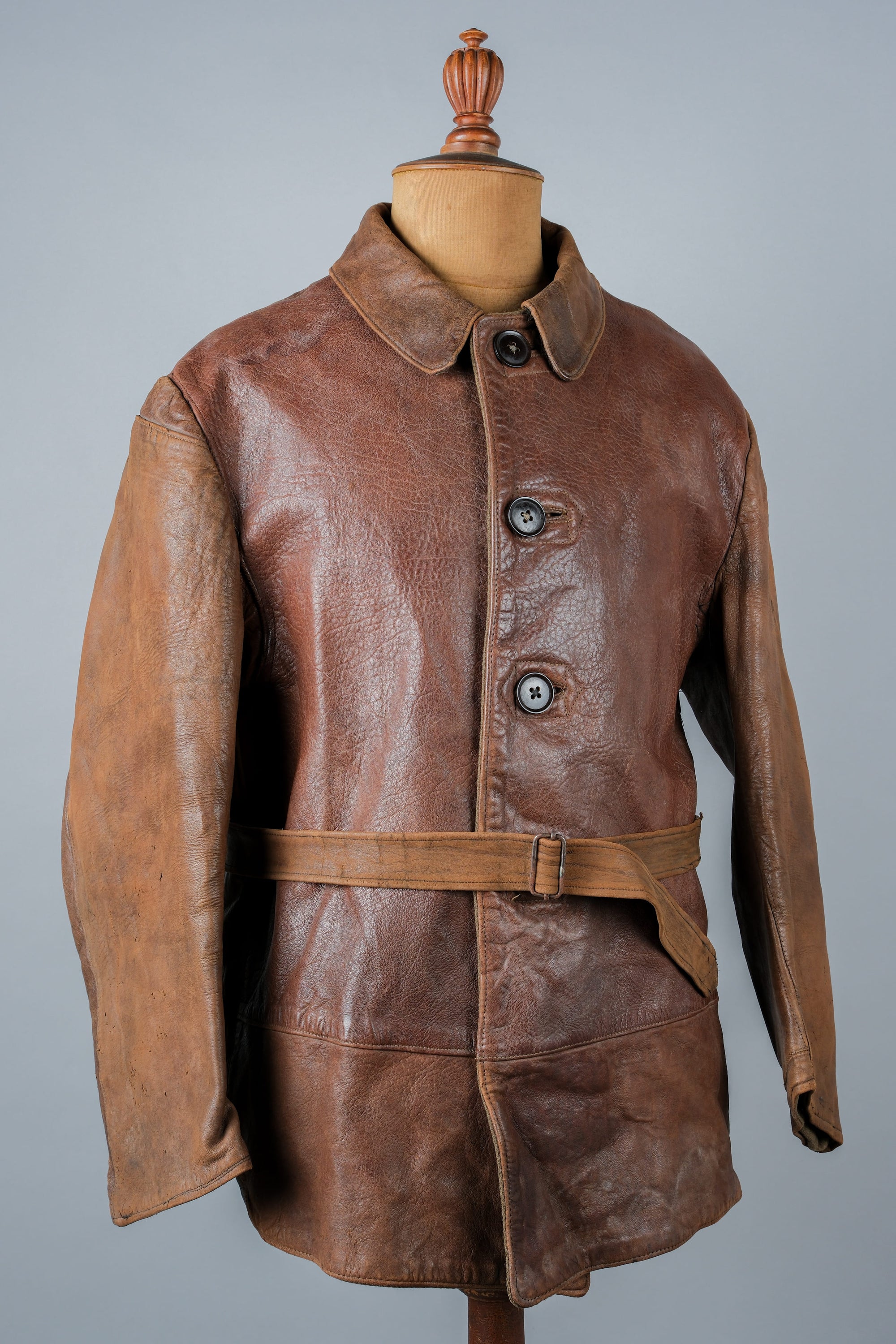 ［~40's］British Army Jerkin Leather Jacket "Modified"