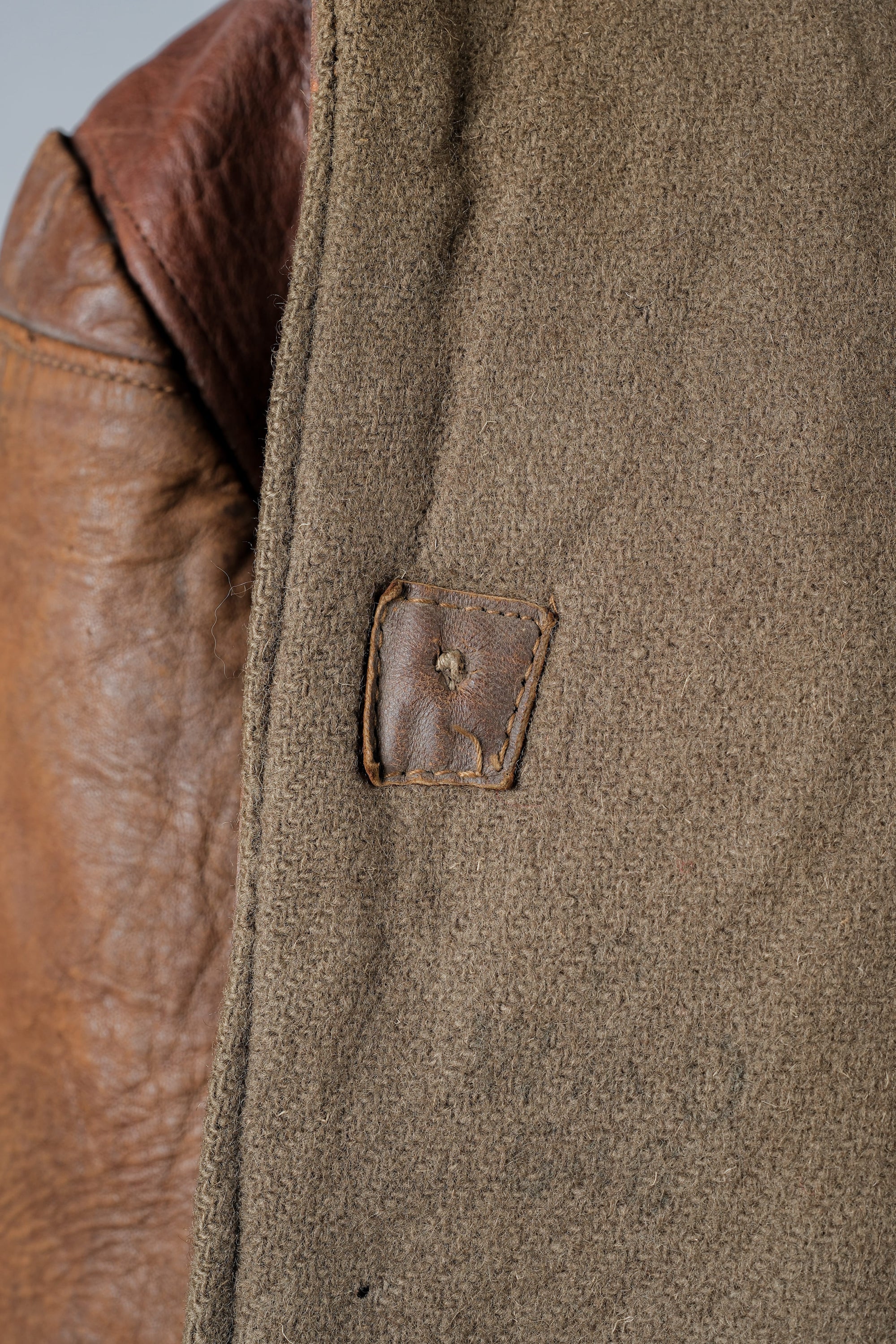 ［~40's］British Army Jerkin Leather Jacket "Modified"