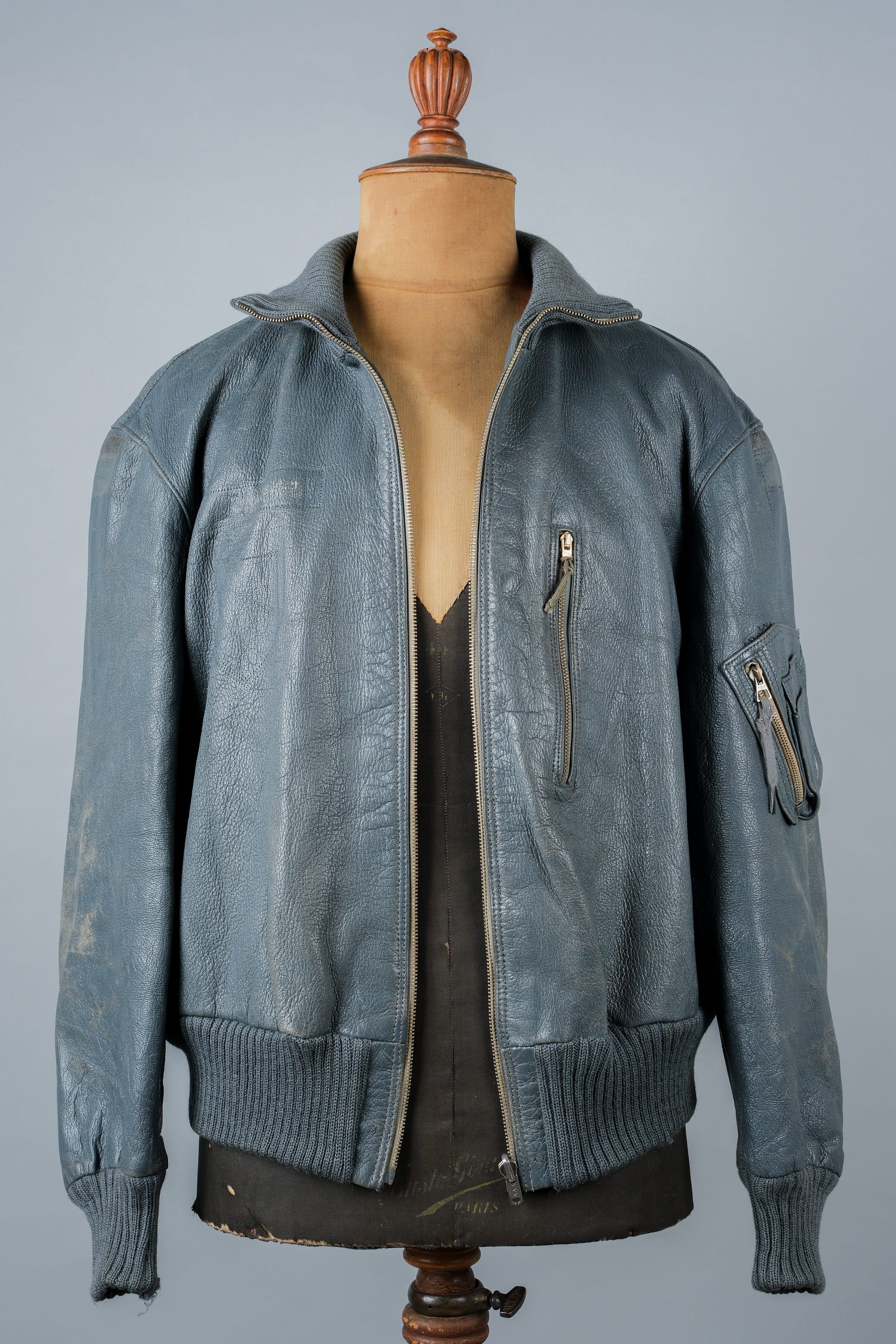 【~70’s】West German Air Force Pilot Leather Jacket