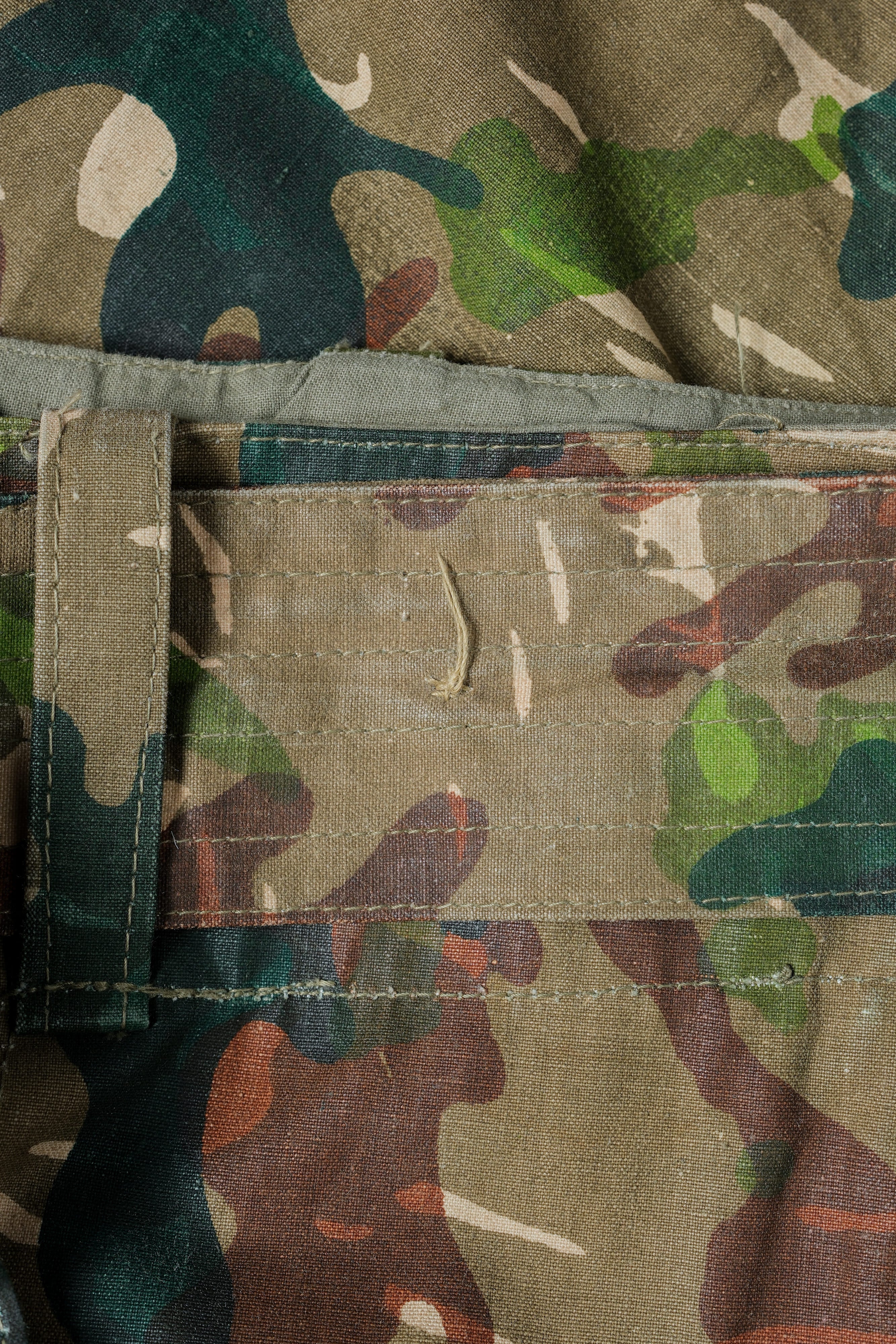 [~ 60's] Armée espagnole AMOEBA MOEBA Camouflage Paratrooper Taille des pantalons.2