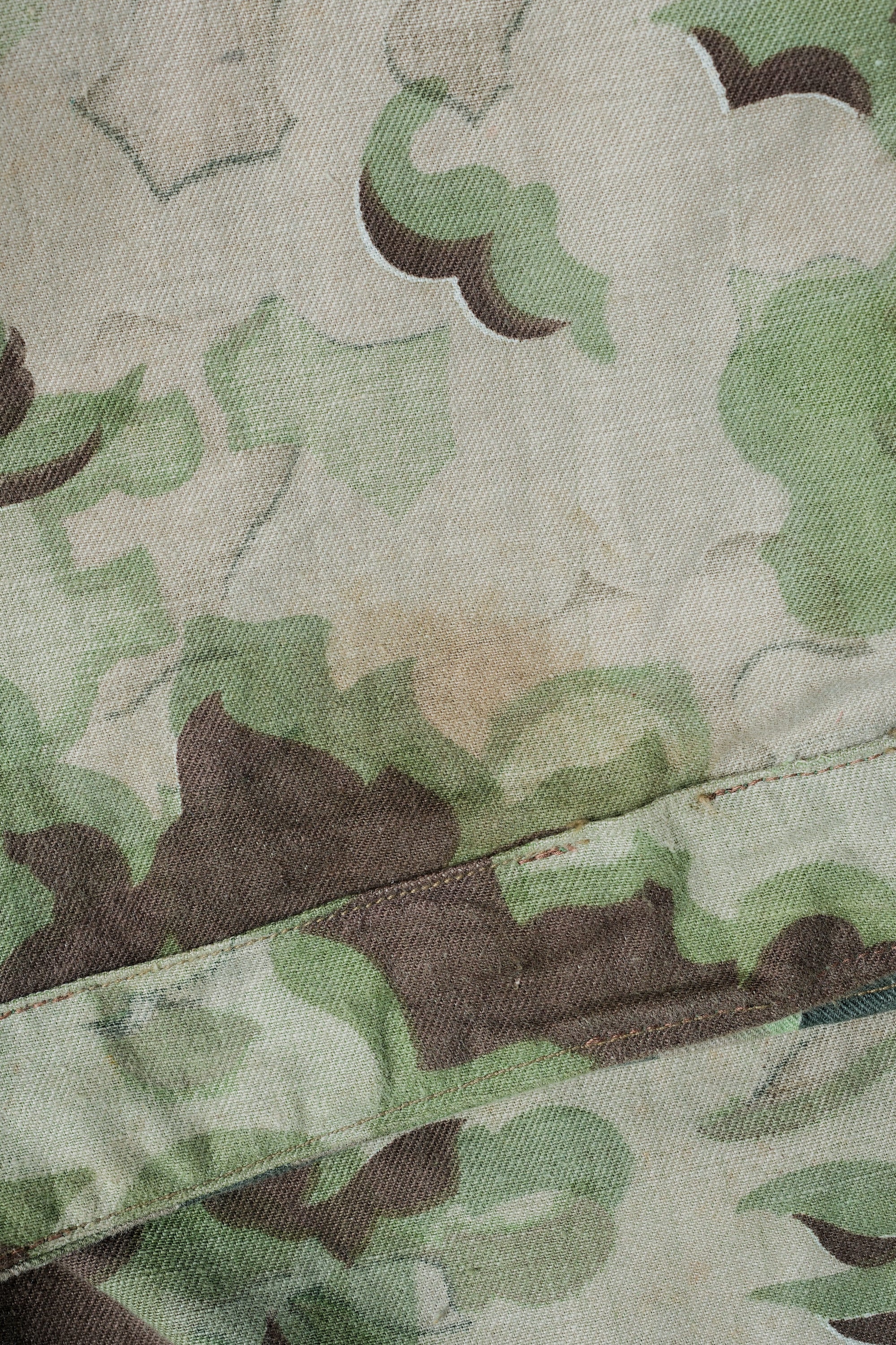 ［~50's］Czechoslovakian Army Clouds Camouflage Reversible Trousers "Modified"