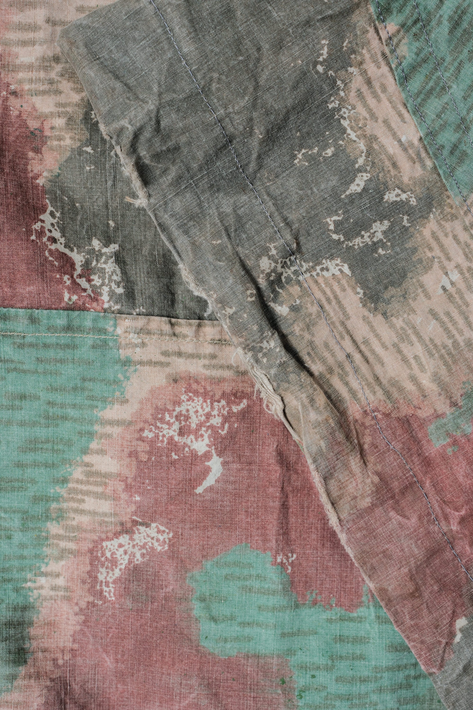 【~60's】Czechoslovakian Army Sumpfmuster Pattern Camouflage Trousers "Localmade"