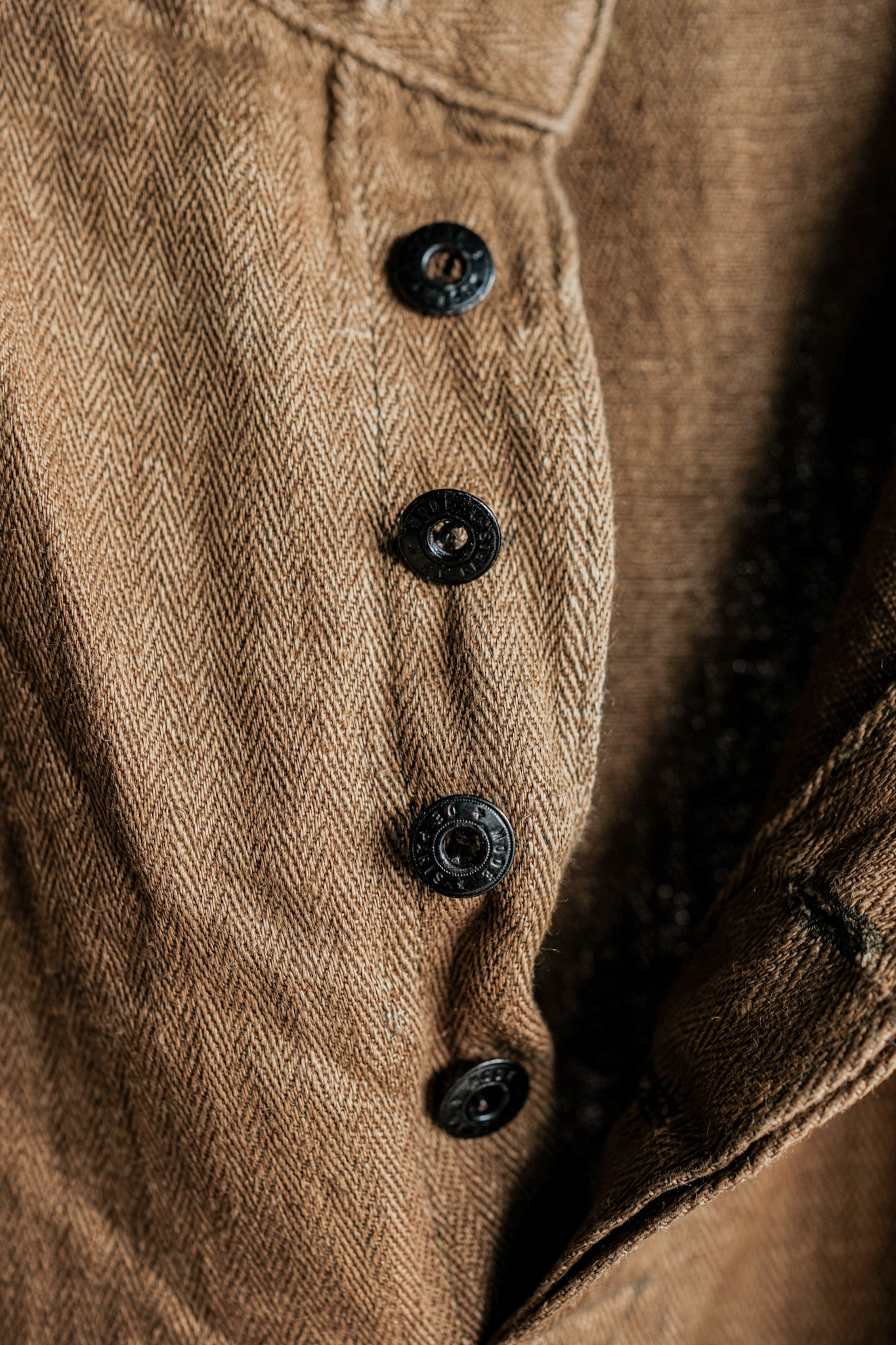 ［~40's］WWⅡ German Army Drillich HBT Linen Trousers "Unusual Color" "Wehrmacht"