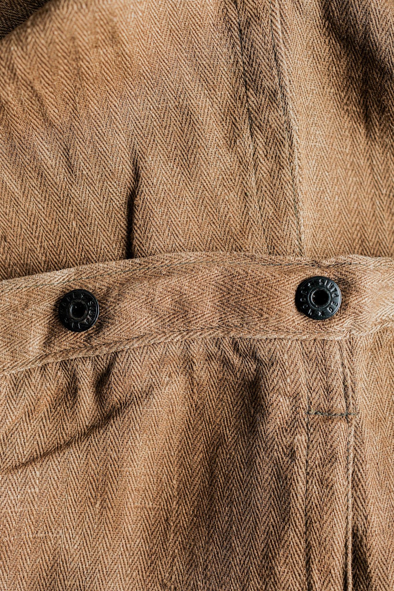 ［~40's］WWⅡ German Army Drillich HBT Linen Trousers "Unusual Color" "Wehrmacht"