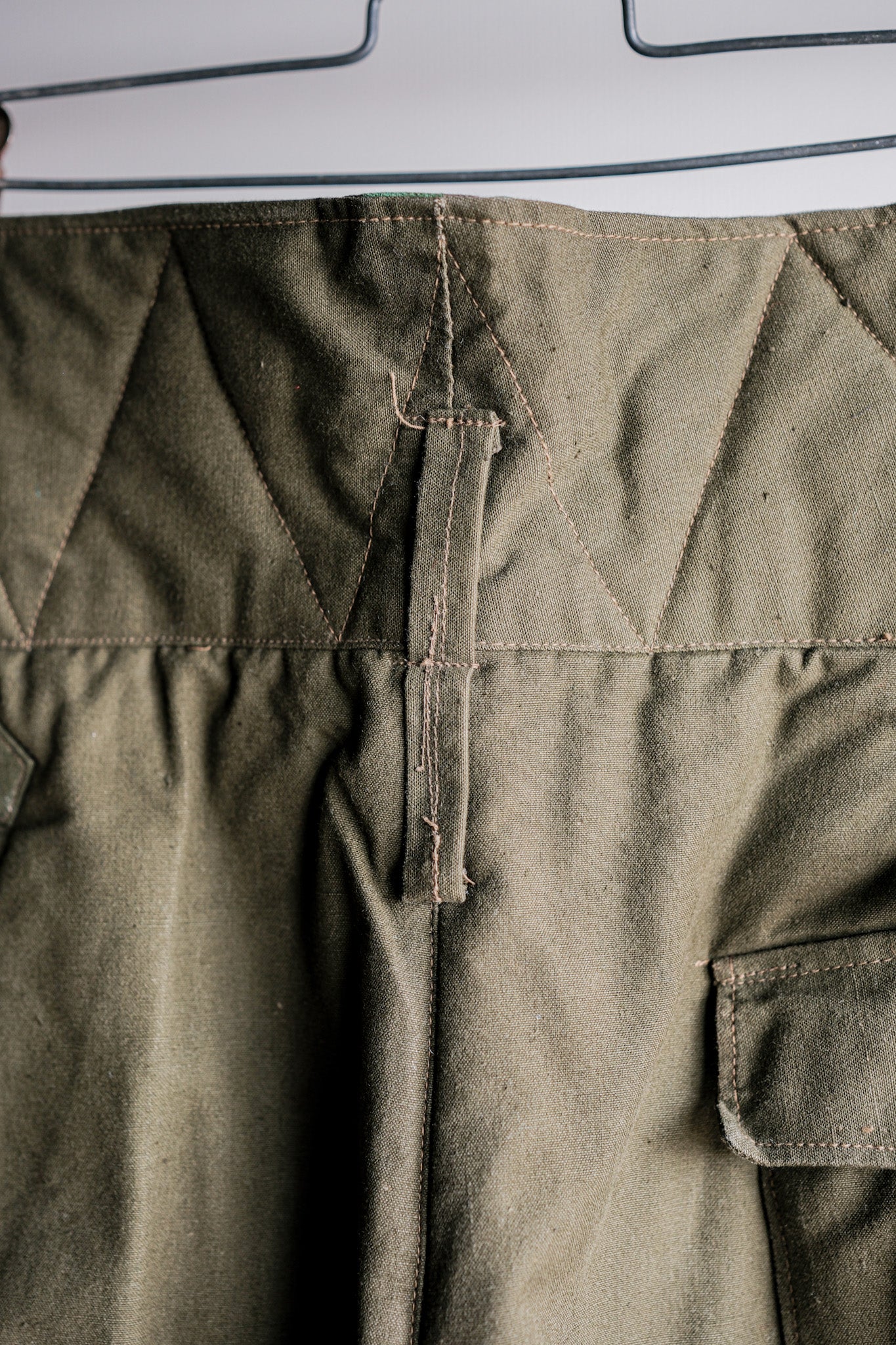 [~ 50's] Tchécoslovaquien Air Force Dubaky Camouflage réversible Taille de pantalon.2b "Stock mort"