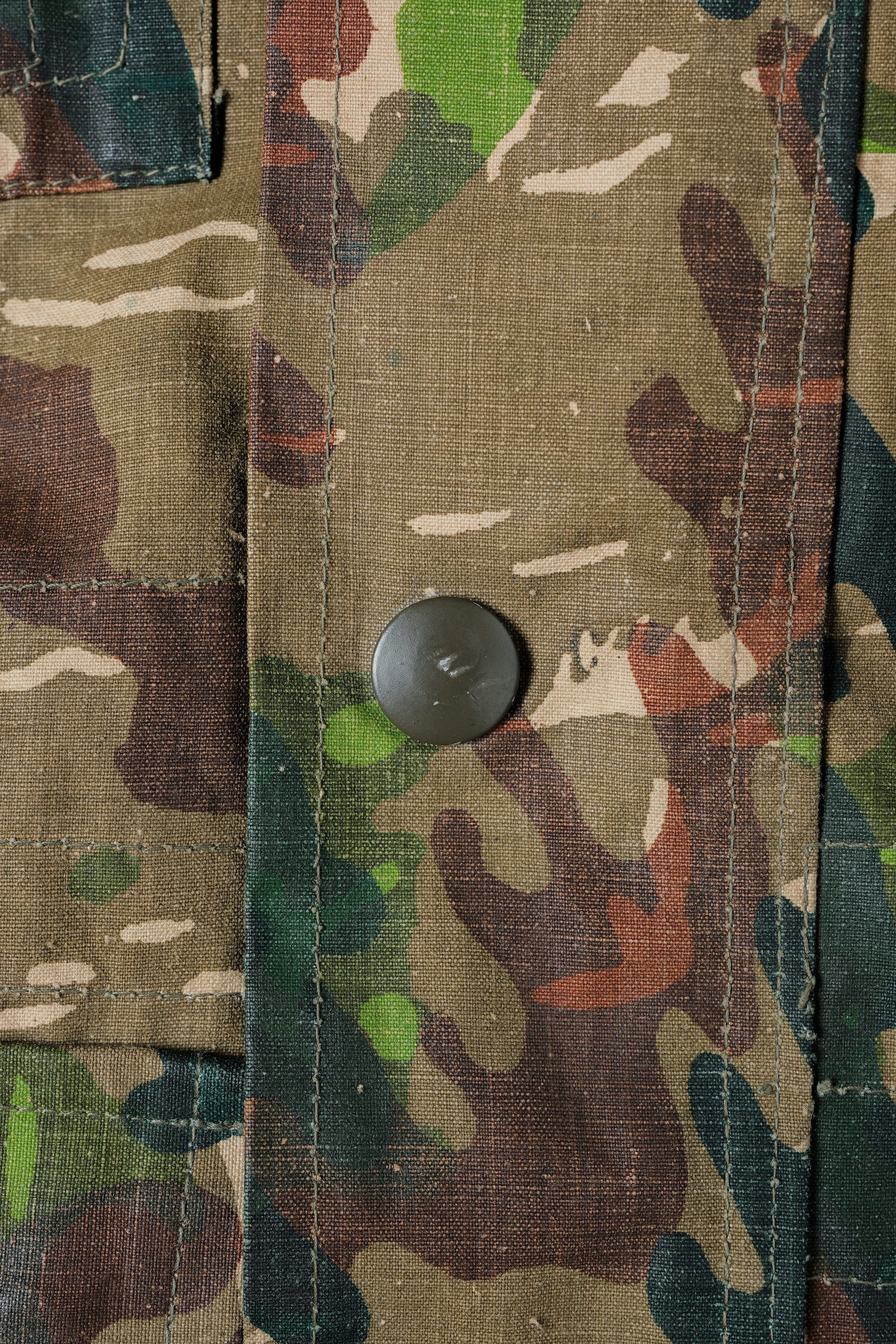［~60's］Spanish Army Brown Amoeba Camouflage Paratrooper Jacket Size.2