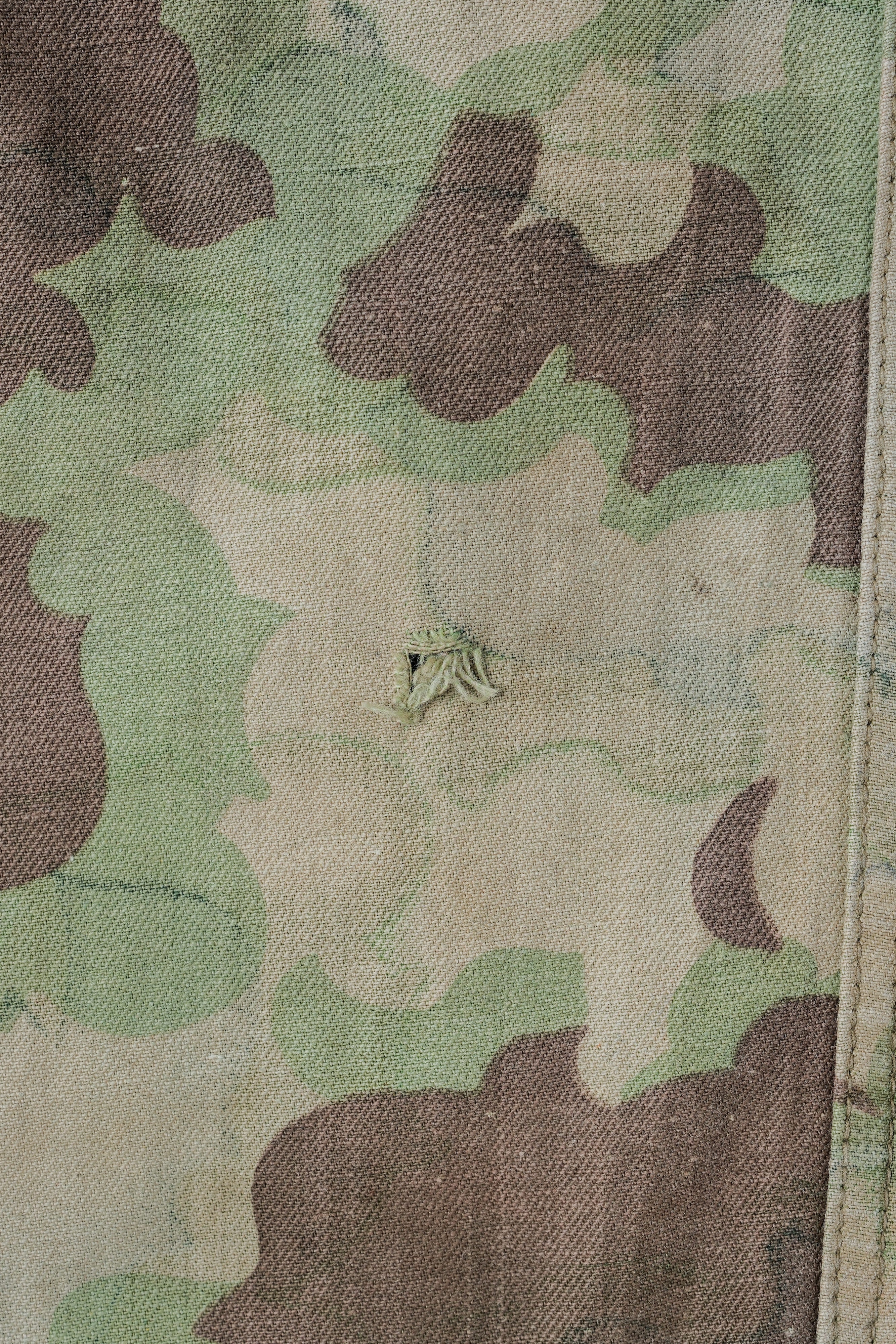 [~ 50's] Czechoslovakian Army Clouds Camouflage Reversible Smock "Modified"