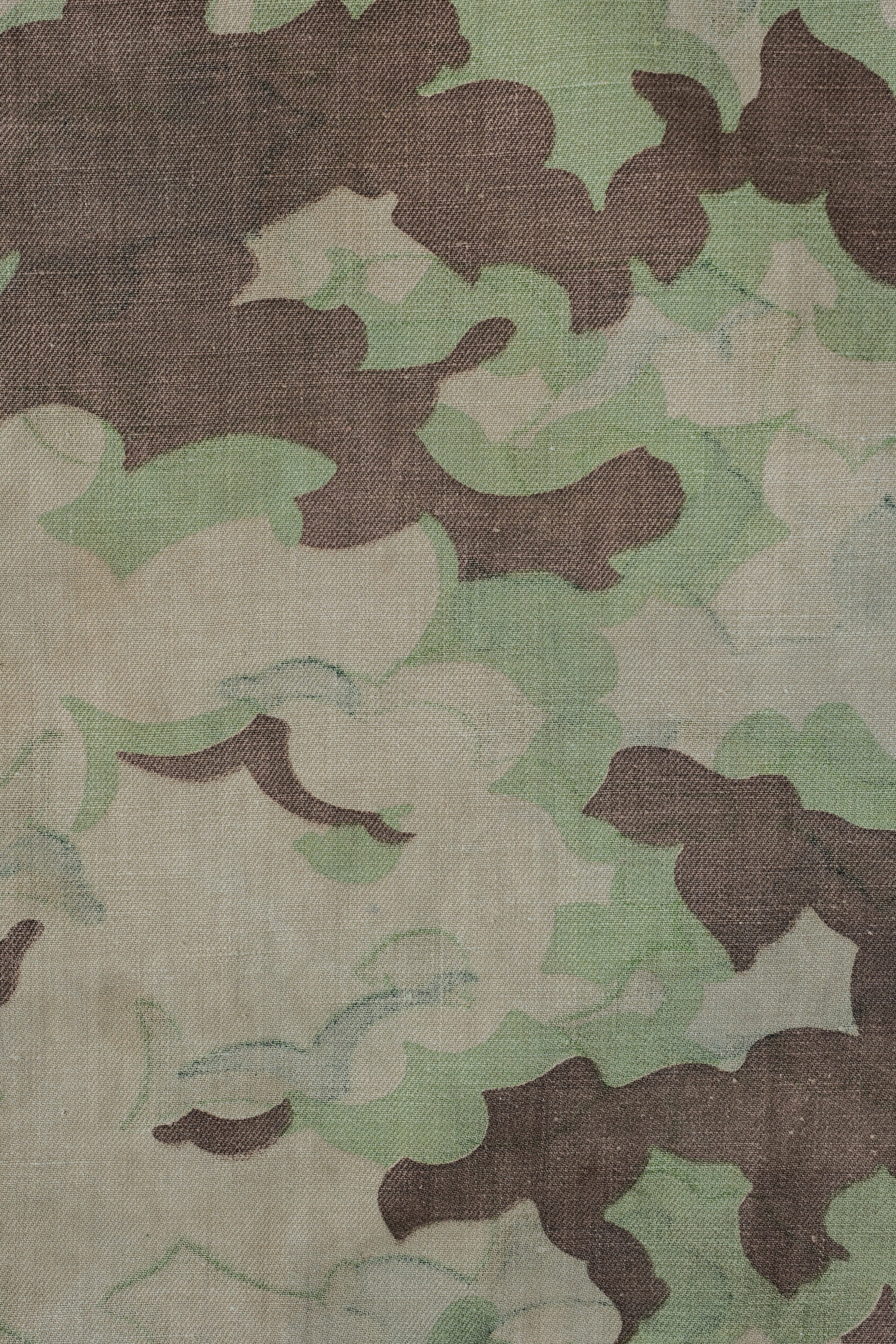 [~ 50's] Czechoslovakian Army Clouds Camouflage Reversible Smock "Modified"