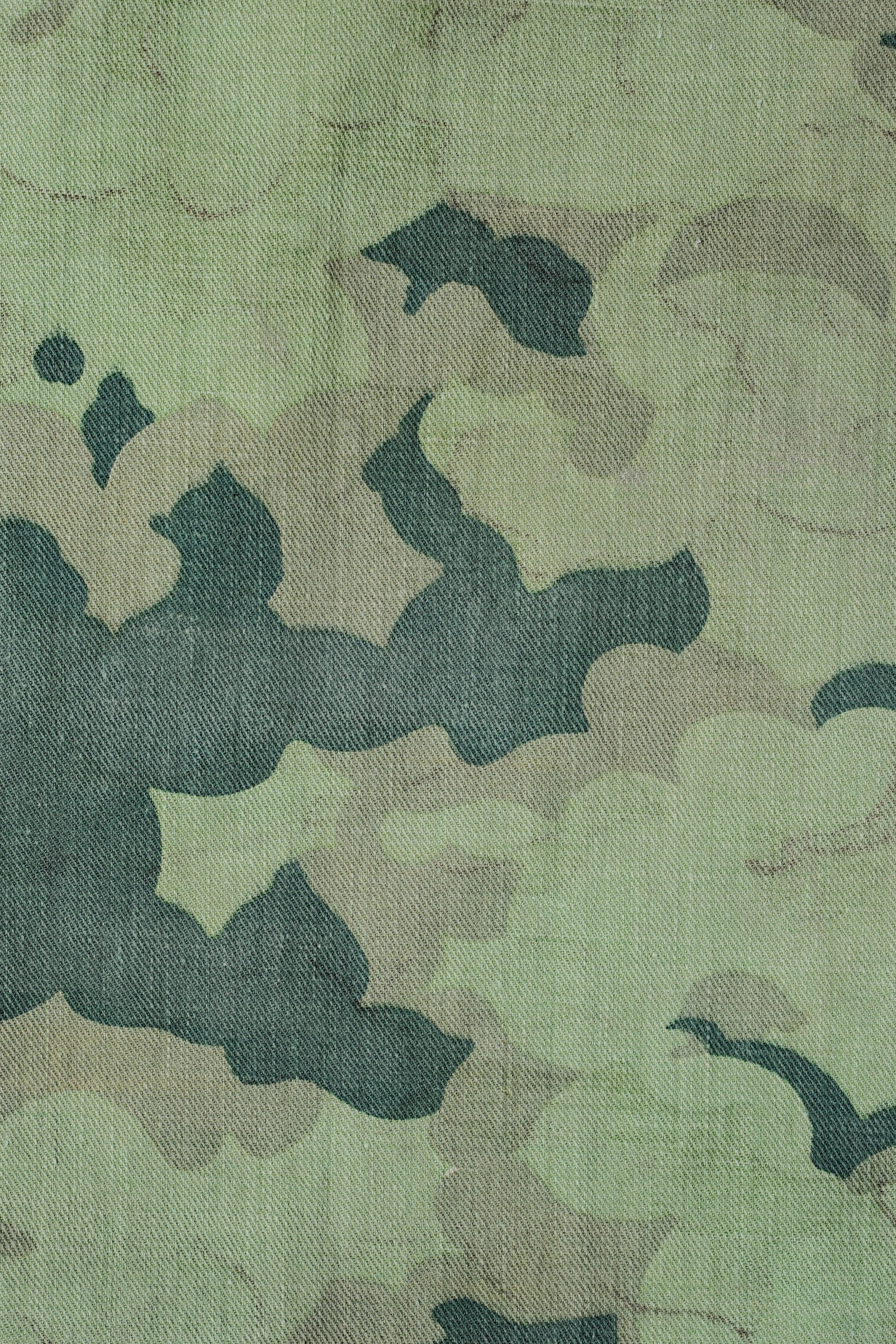 [~ 50's] Czechoslovakian Army Clouds Camouflage Reversible Smock "Modified"