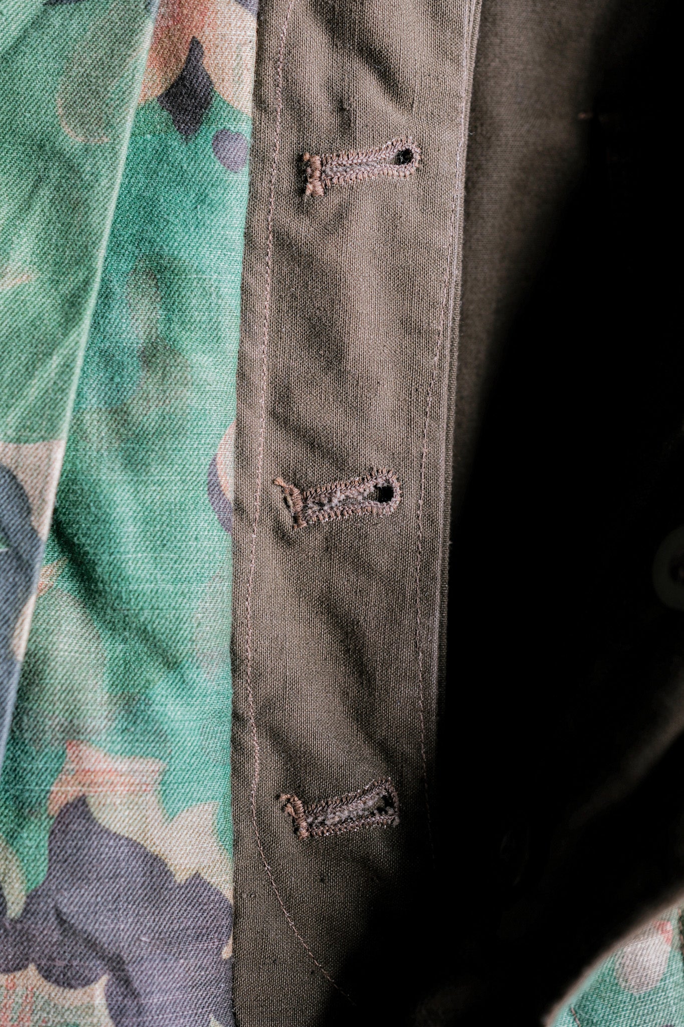 ［~50's］Czechoslovakian Air Force Dubaky Camouflage Reversible Trousers Size.2B "Dead Stock"
