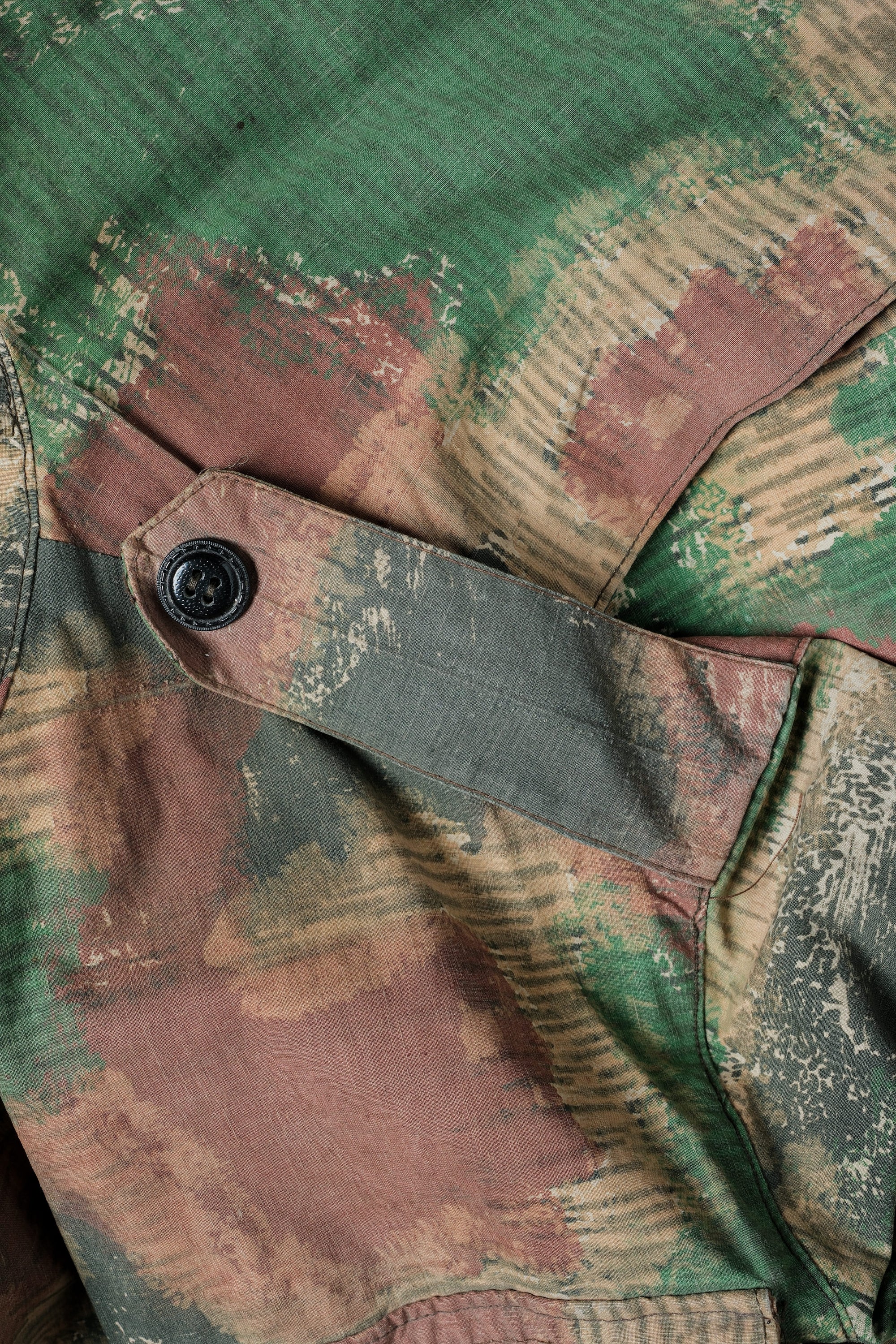 ［~60's］Czechoslovakian Army Sumpfmuster Pattern Camouflage Field Jacket "Localmade"