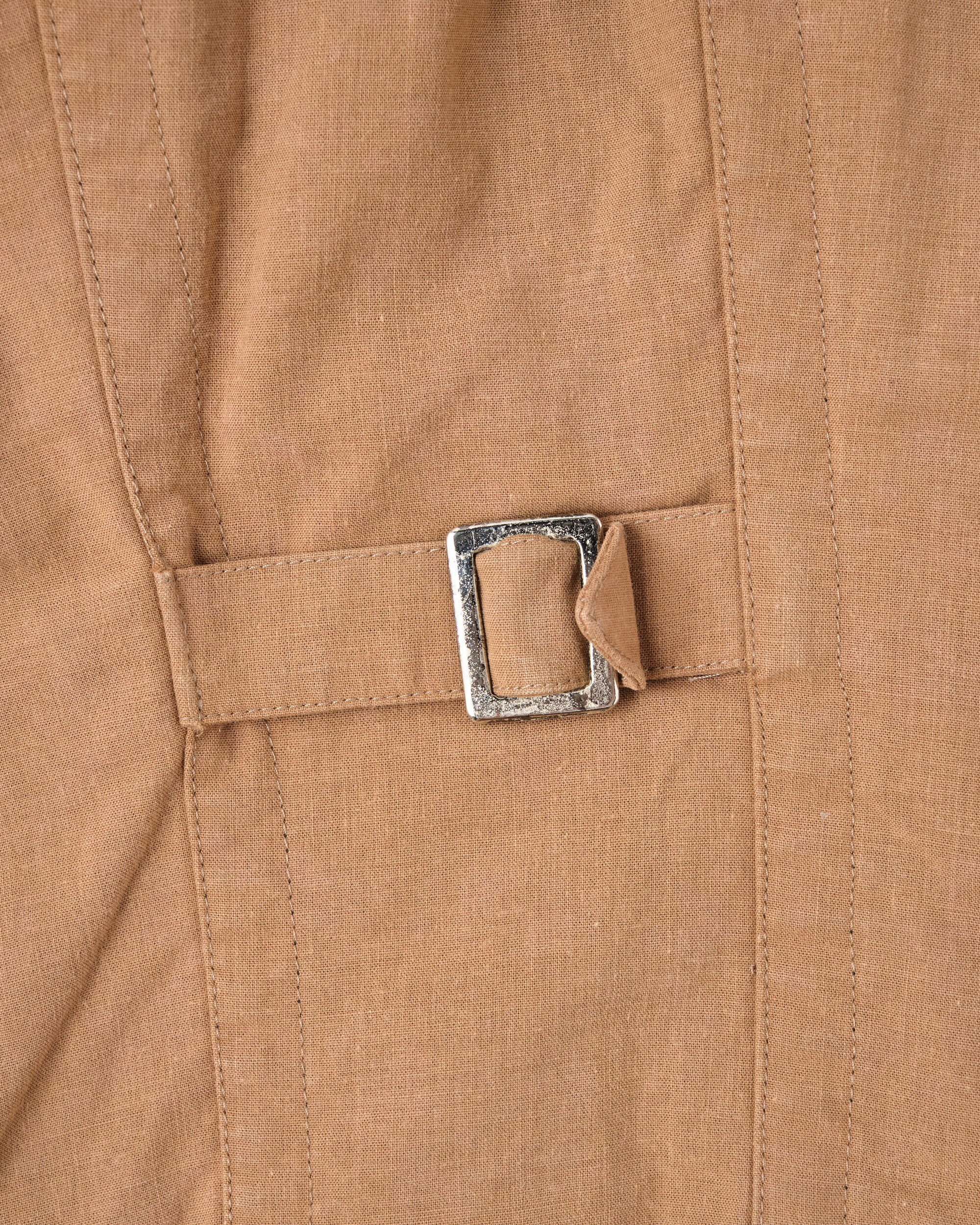 ［~80's］Old Marithé François Girbaud Moment Due German Motorcycle Type Double Breasted Jacket