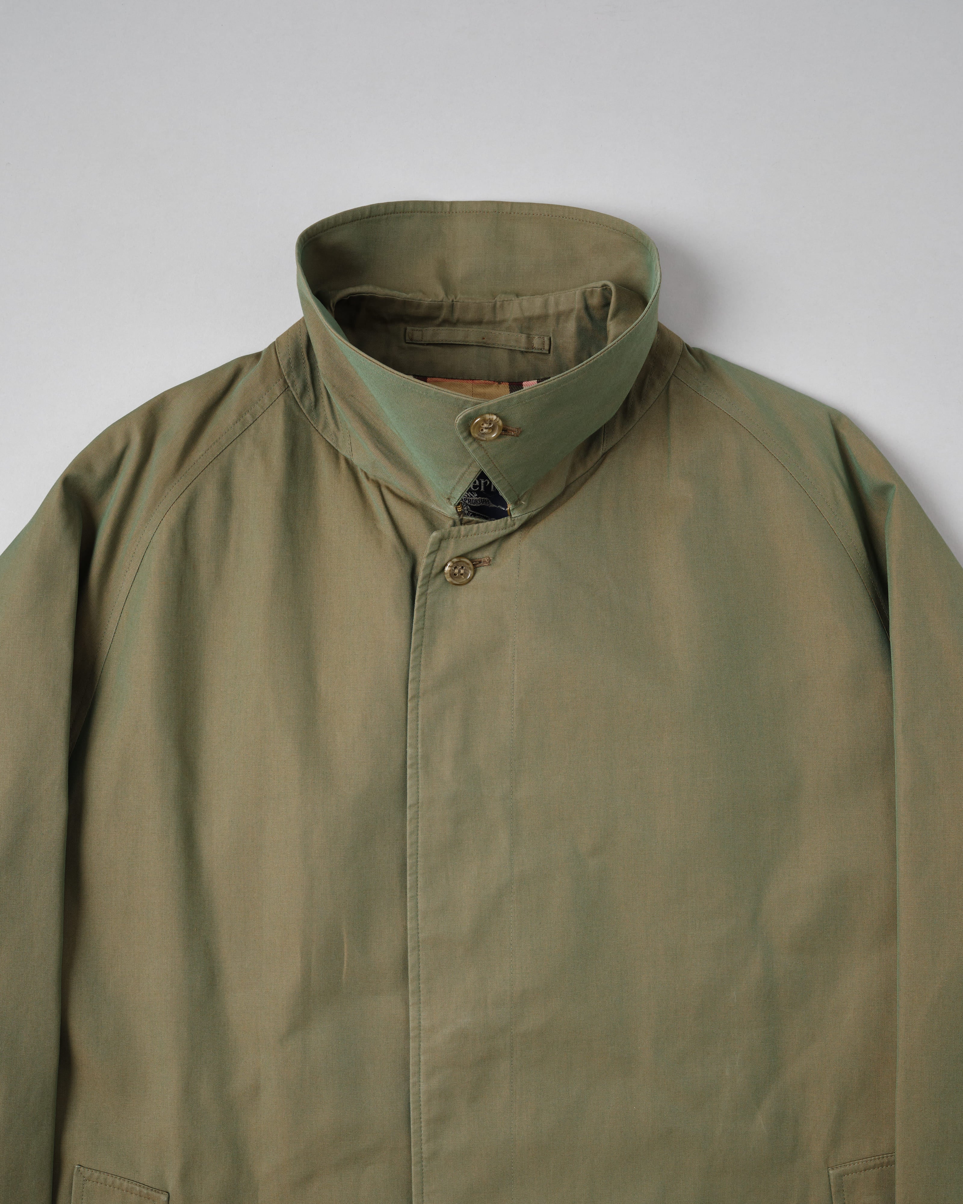 【~80's】Vintage Burberrys Single Raglan Balmacaan Coat C100 Size.50RL "TAMAMUSHI"