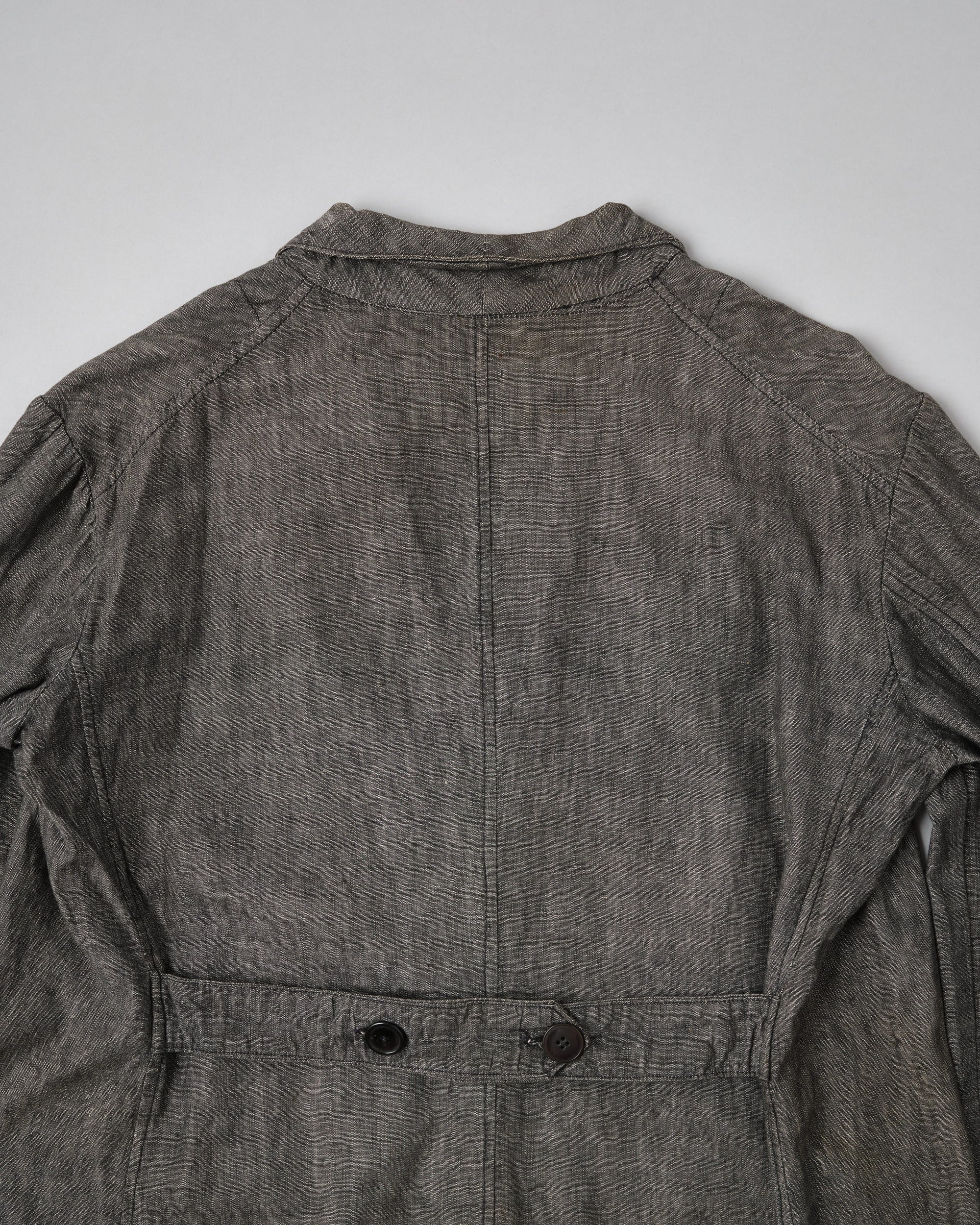 ［~50’s］French Vintage Metis Black Chambray Atelier Coat