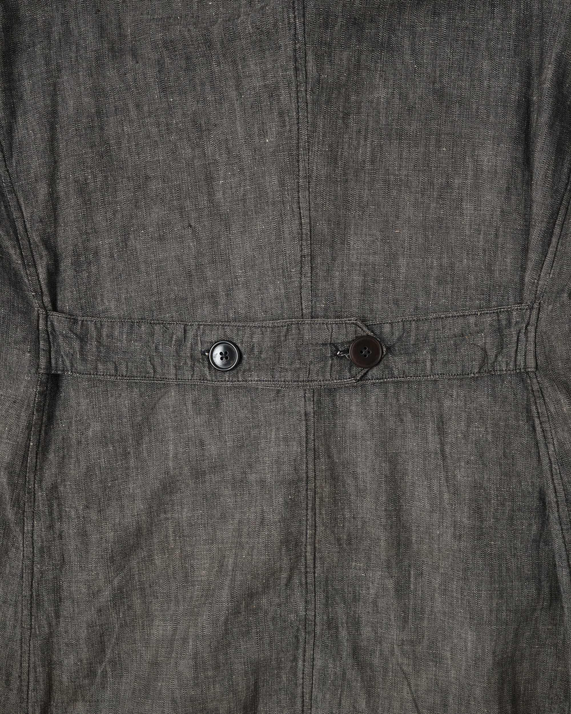 ［~50’s］French Vintage Metis Black Chambray Atelier Coat