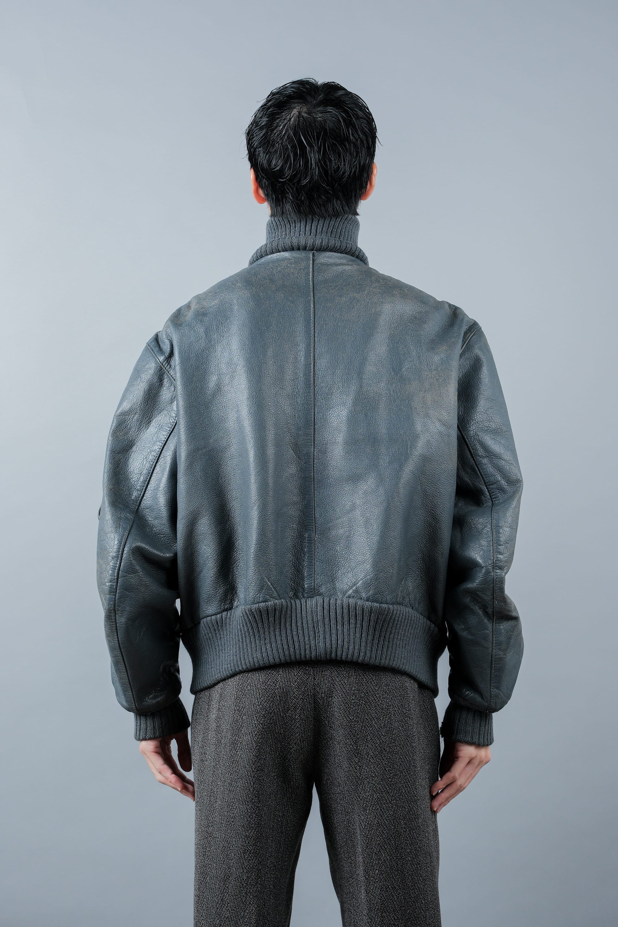 【~70’s】West German Air Force Pilot Leather Jacket
