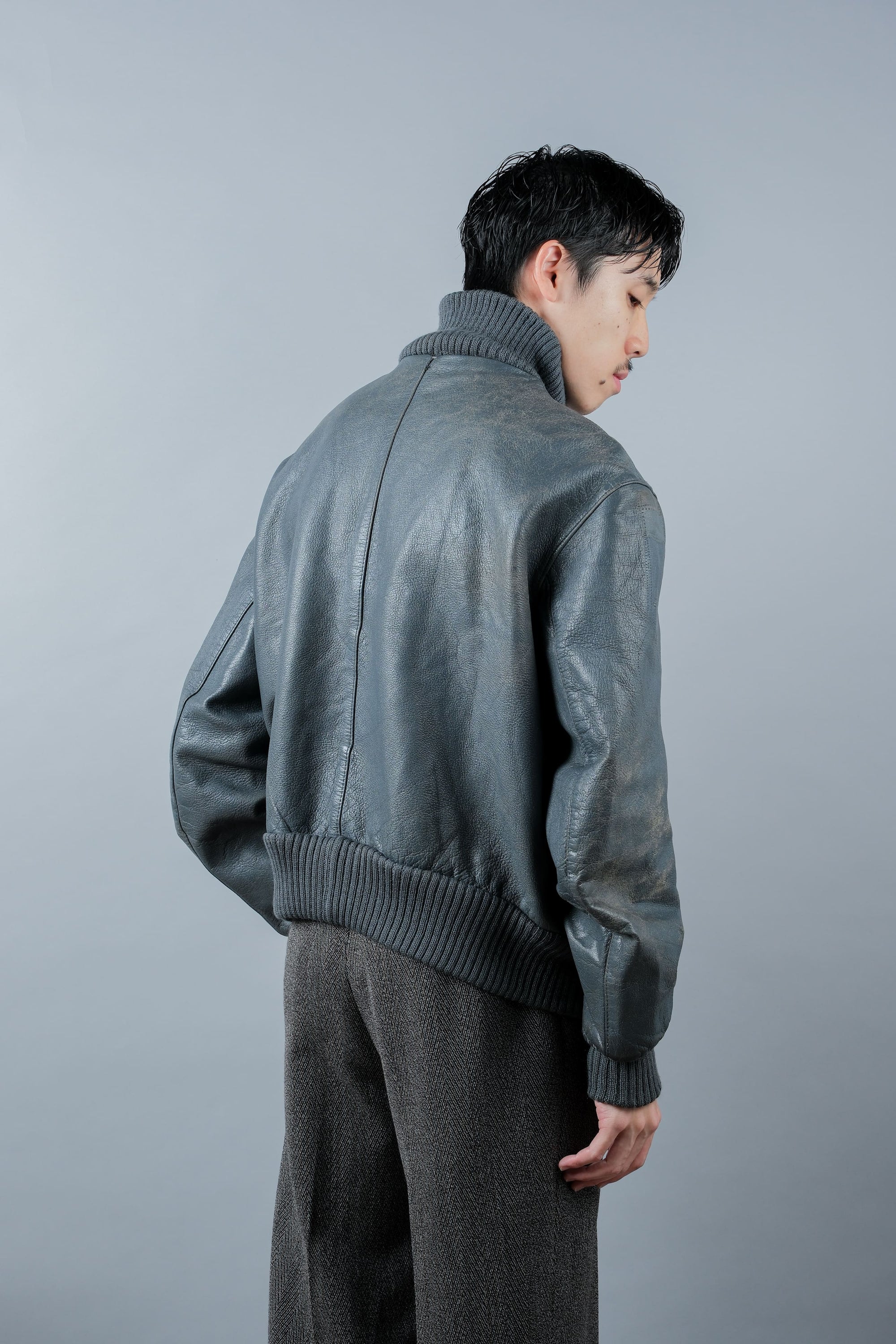 【~70’s】West German Air Force Pilot Leather Jacket