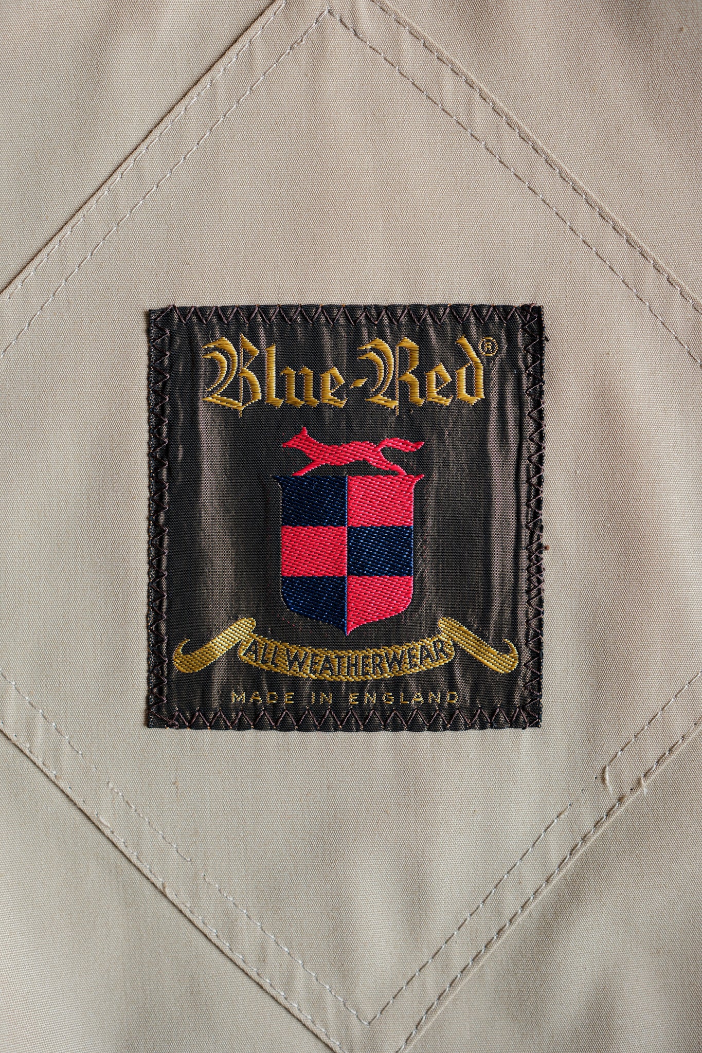 ［~60's］British Vintage Raglan Sleeve Wool Plaid Blouson